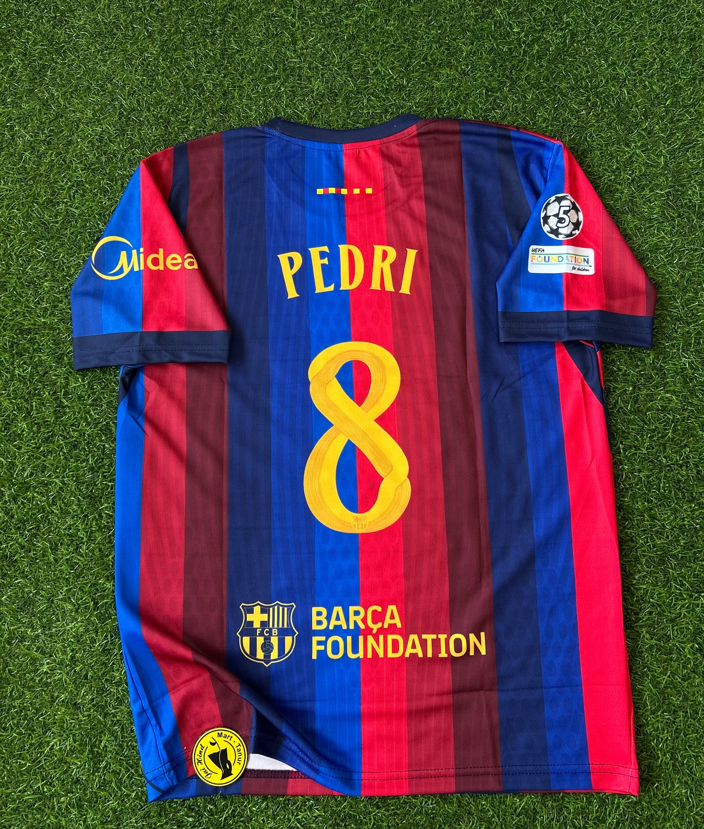 BARCELONA 2026-27 SEASON HOME KIT, HALF SLEEVE SUBLIMATION