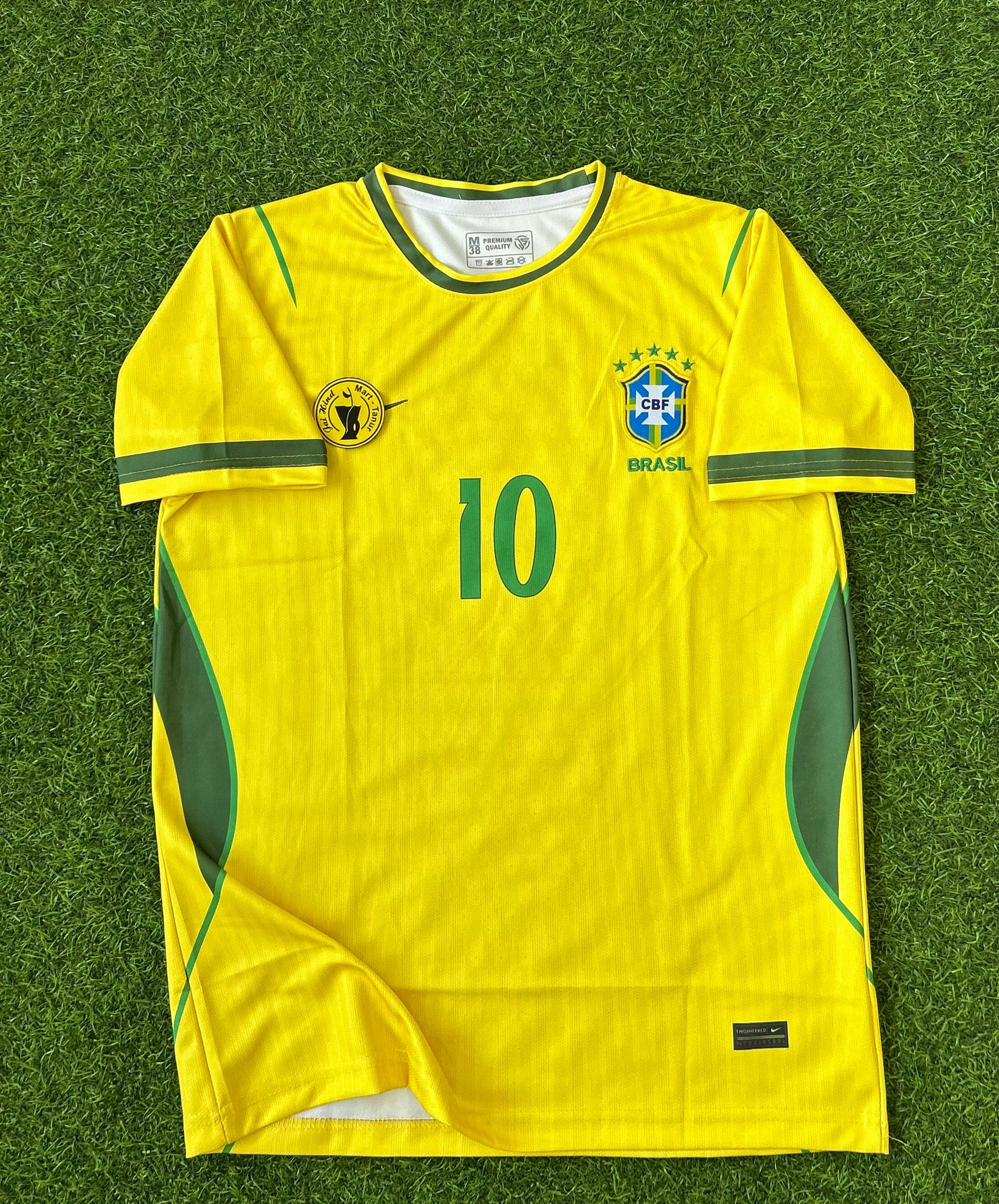 BRAZIL 2026 WORLD CUP HOME KIT, HALF SLEEVE EMBROIDERY – JAIHIND