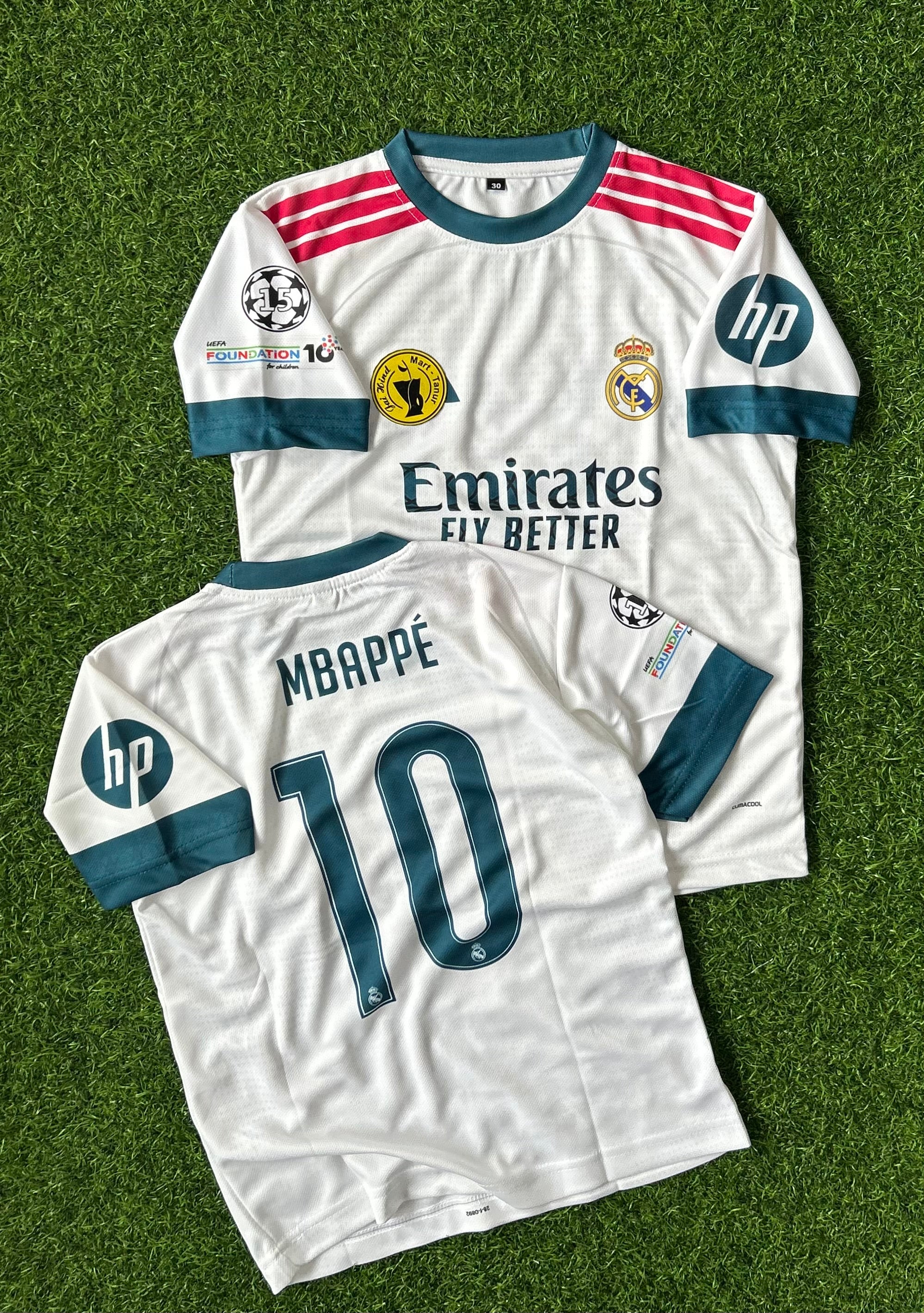 REAL MADRID 2026-27 SEASON HOME KIT, HALF SLEEVE SUBLIMATION (KID
