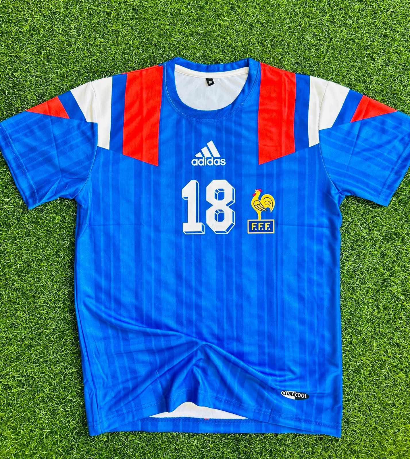 FRANCE 1992-94 HOME KIT, HALFSLEEVE SUBLIMATION – JAIHIND SPORTS