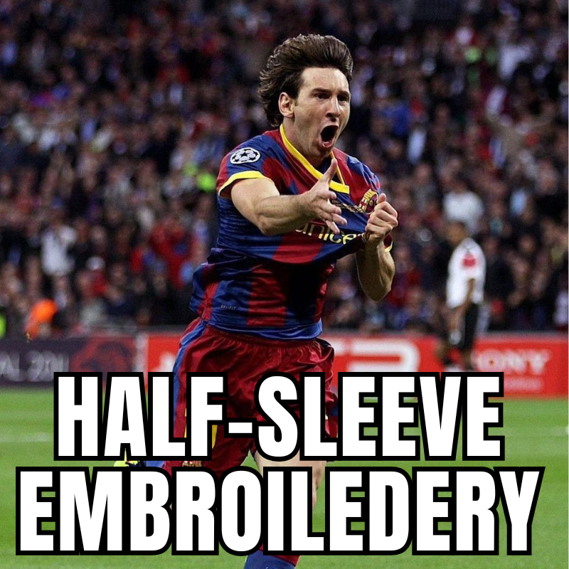 HALFSLEEVE EMBROILEDERY
