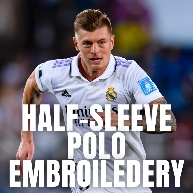 HALFSLEEVE POLO EMBROILEDERY
