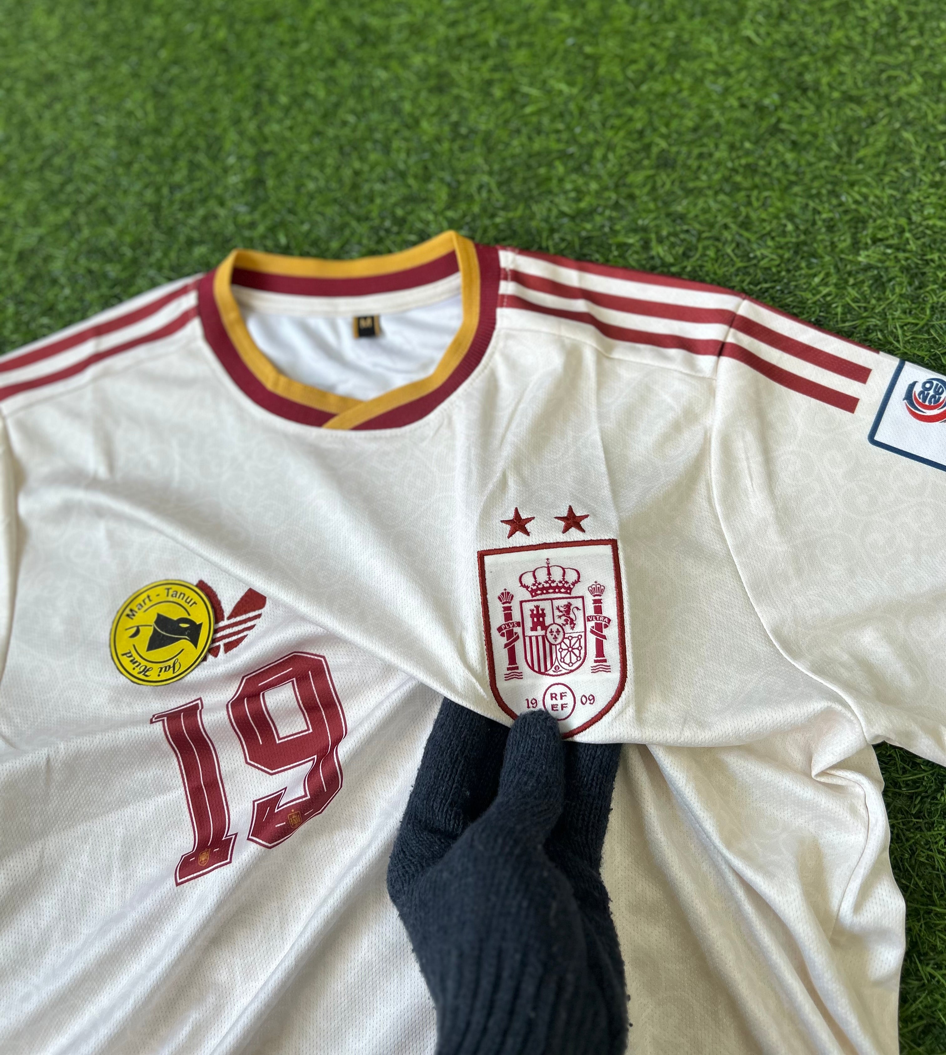 SPAIN 2026 AWAY JERSEY, HALF SLEEVE EMBROIDERY