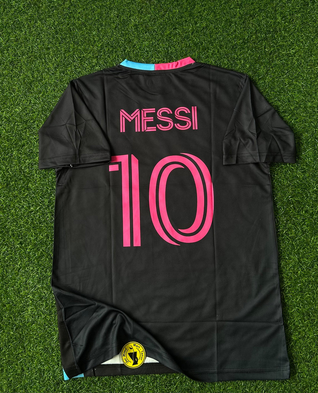 INTER MIAMI 2025-26 BLACK SPECIAL KIT, HALF SLEEVE EMBROIDERY