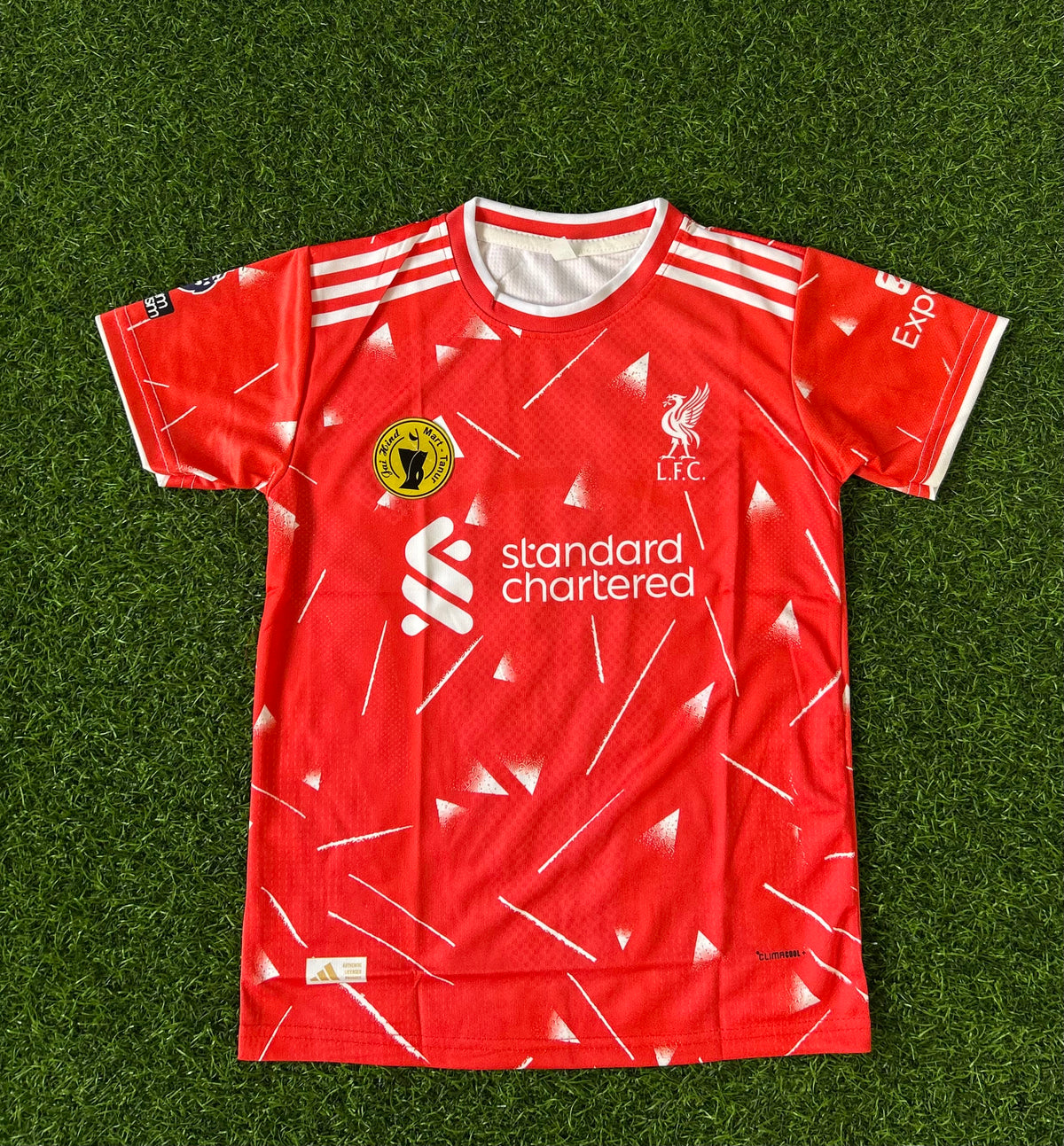 LIVERPOOL 2026-27 SEASON HOME KIT, HALF SLEEVE SUBLIMATION, JERSEY & SHORTS ( KID SIZE )