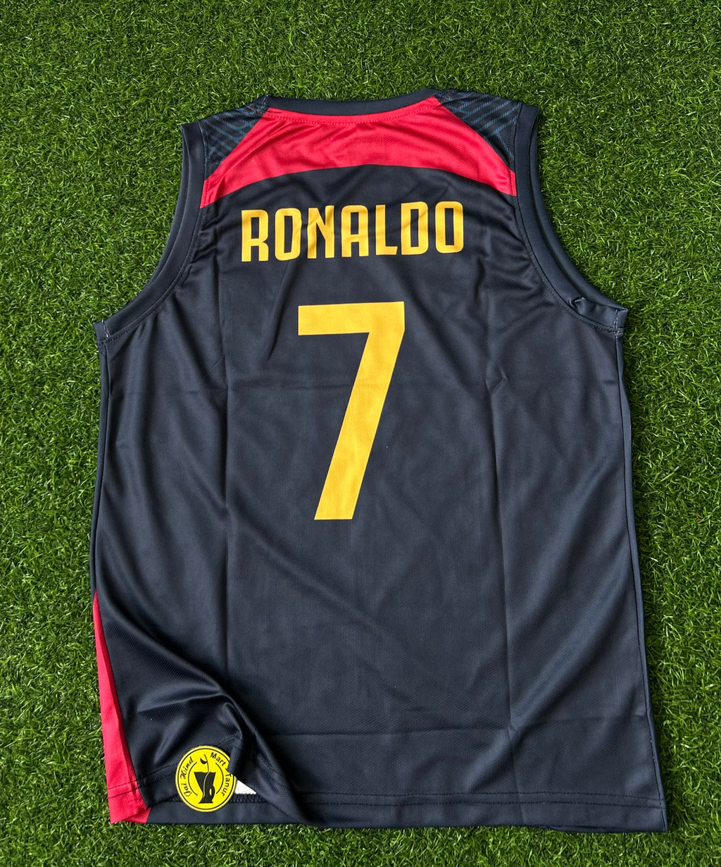 PORTUGAL TRAINING JERSEY, SLEEVELESS EMBROIDERY