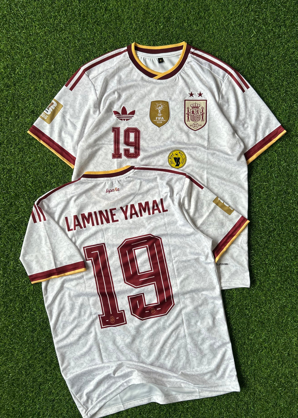 SPAIN 2026 AWAY JERSEY, HALF SLEEVE EMBROIDERY