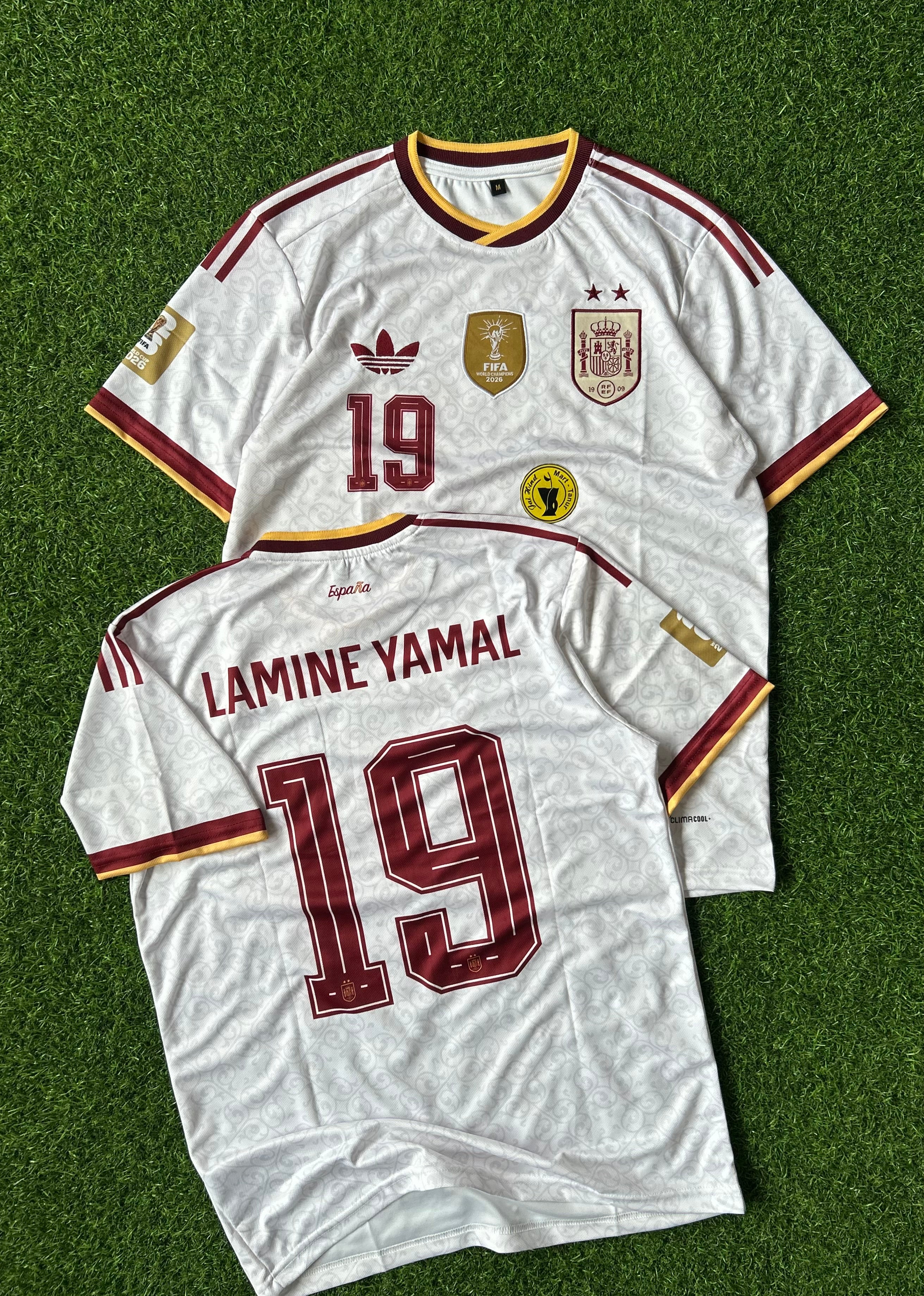 SPAIN 2026 AWAY JERSEY, HALF SLEEVE EMBROIDERY