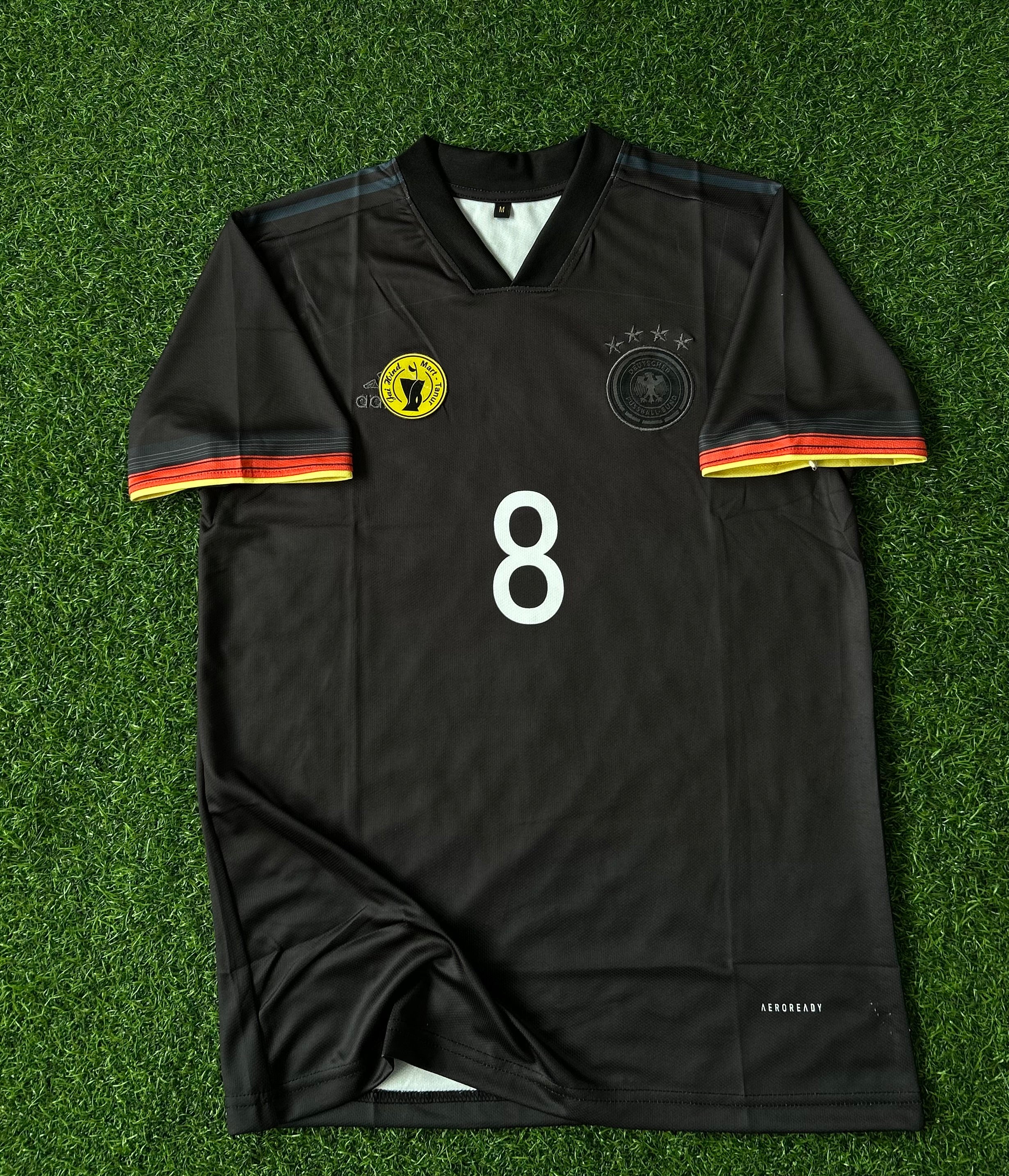 GERMANY 2020 AWAY KIT, HALFSLEEVE  EMBROIDERY, V-NECK￼
