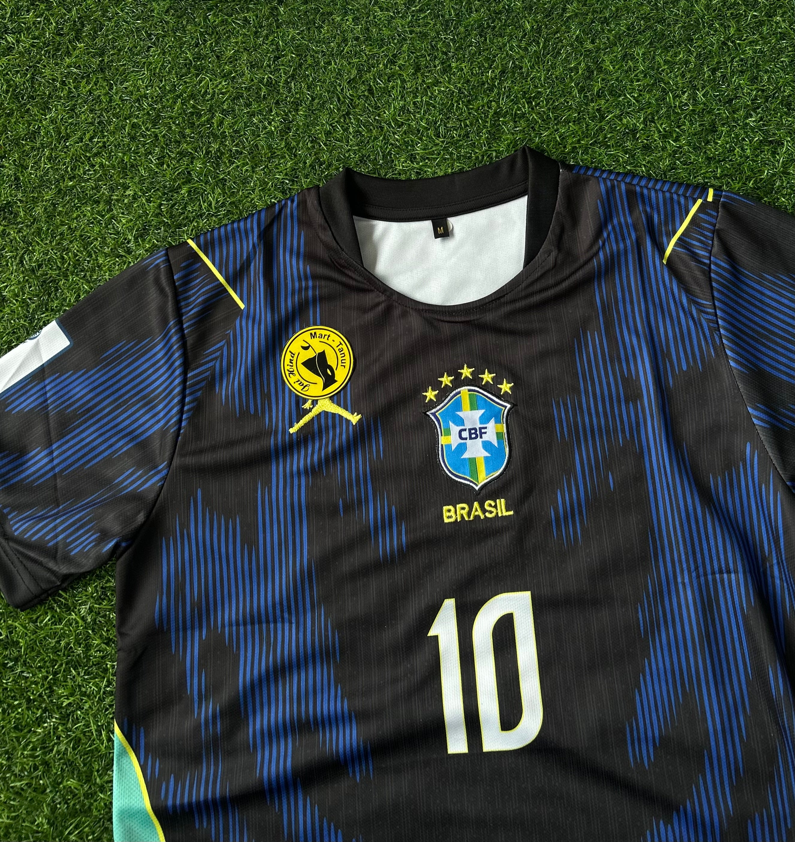 BRAZIL 2026 WORLD CUP AWAY KIT, HALF SLEEVE EMBROIDERY – JAIHIND