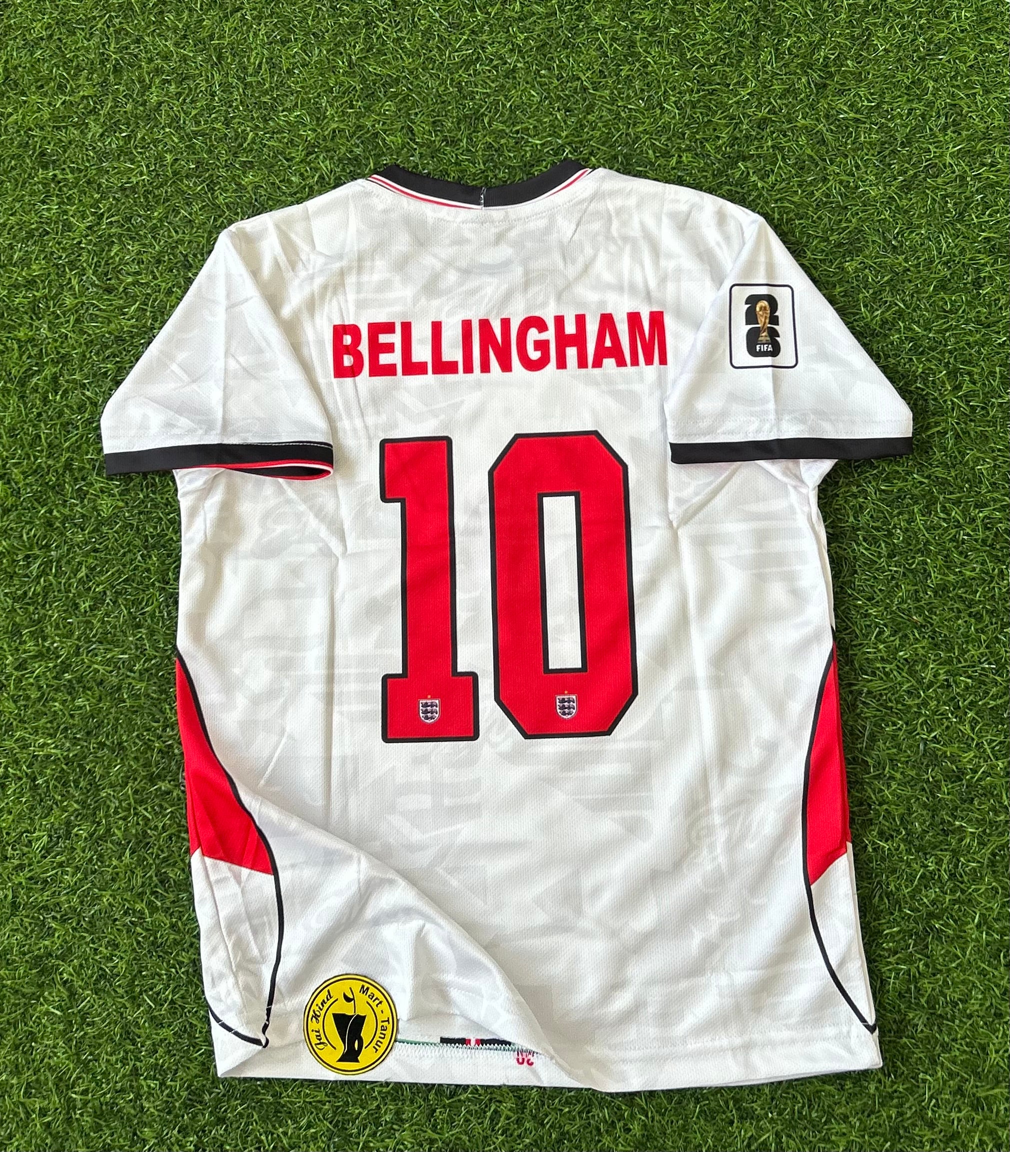 ENGLAND 2026 WORLD CUP HOME KIT, HALF SLEEVE SUBLIMATION (KID SIZE)