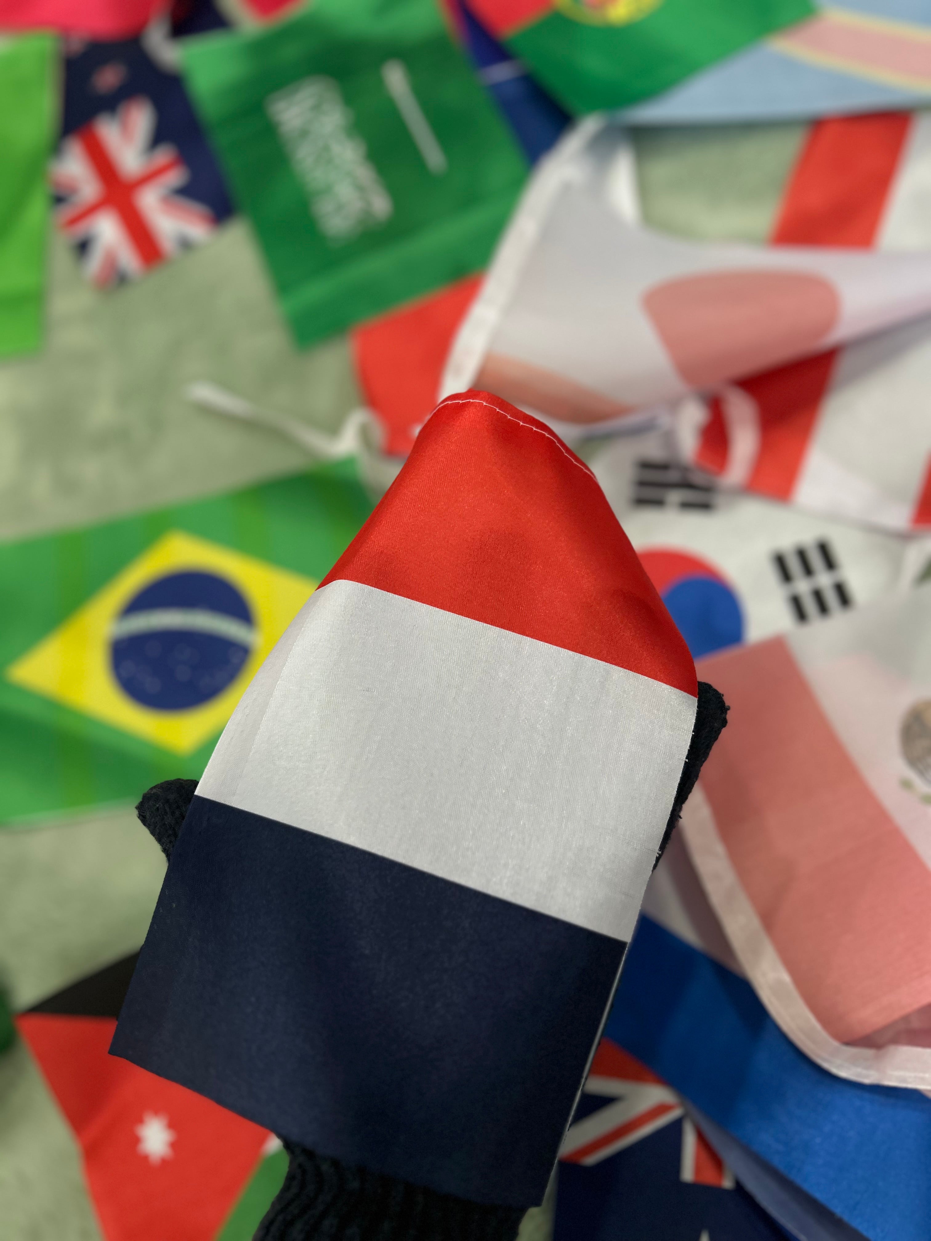 2026 WORLD CUP NATIONAL CHAIN FLAG (48 COUNTRIES)