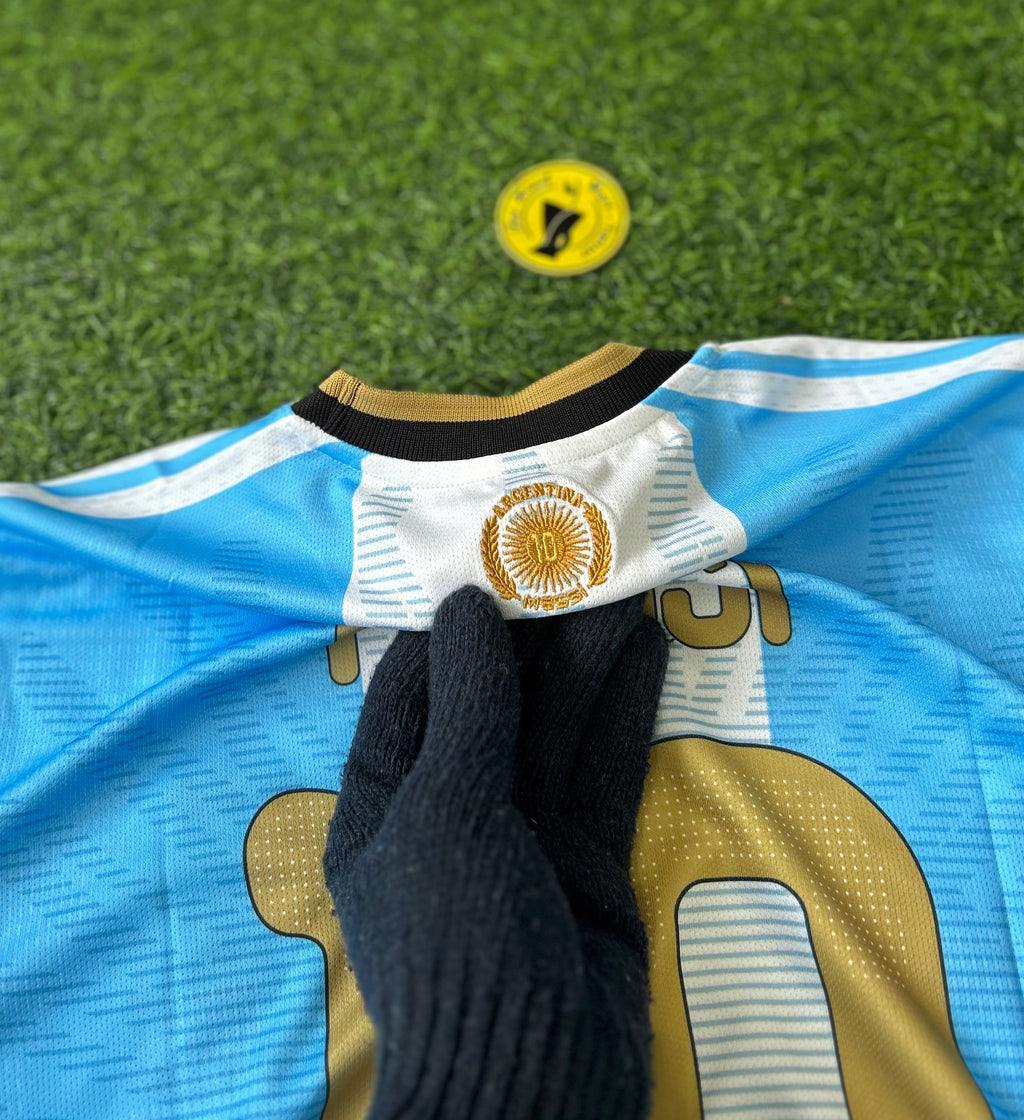 ARGENTINA 2026 MESSI ‘ FAREWELL MATCH’ JERSEY, HALF SLEEVE EMBROIDERY