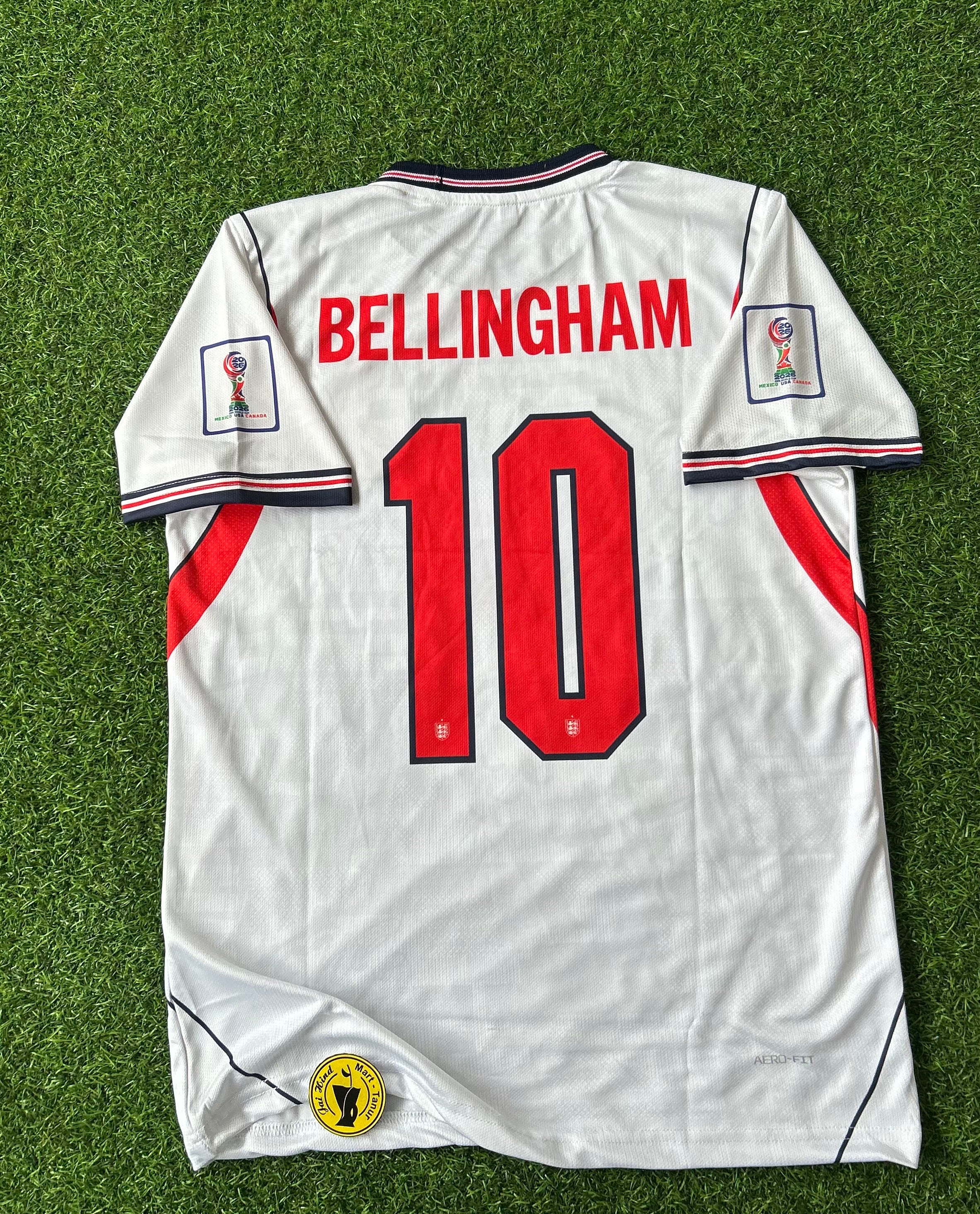ENGLAND 2026 WORLD CUP HOME KIT, HALF SLEEVE  EMBROIDERY ￼