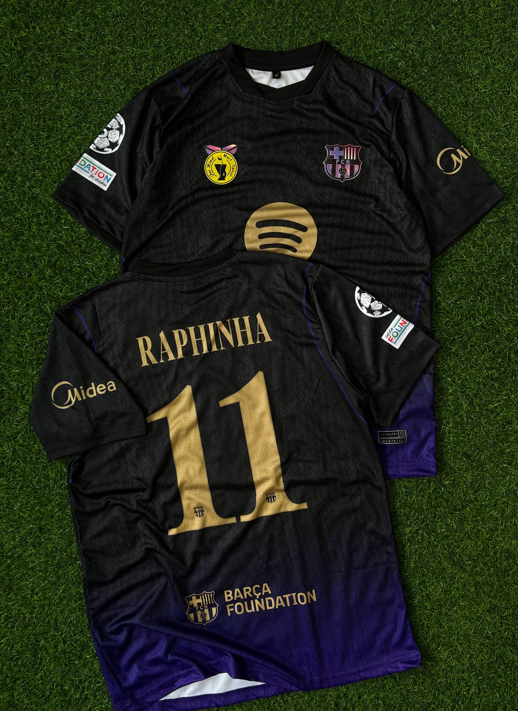 BARCELONA 2026-27 SEASON AWAY JERSEY, HALF SLEEVE, 3D SILICONE HEAT PRESS LOGO
