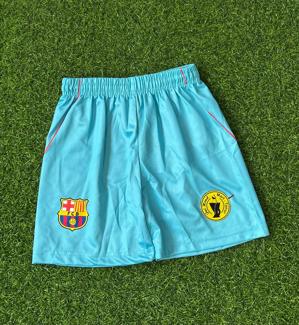 BARCELONA 2026-27 SEASON THIRD JERSEY, HALF SLEEVE SUBLIMATION, JERSEY & SHORTS (KID SIZE)