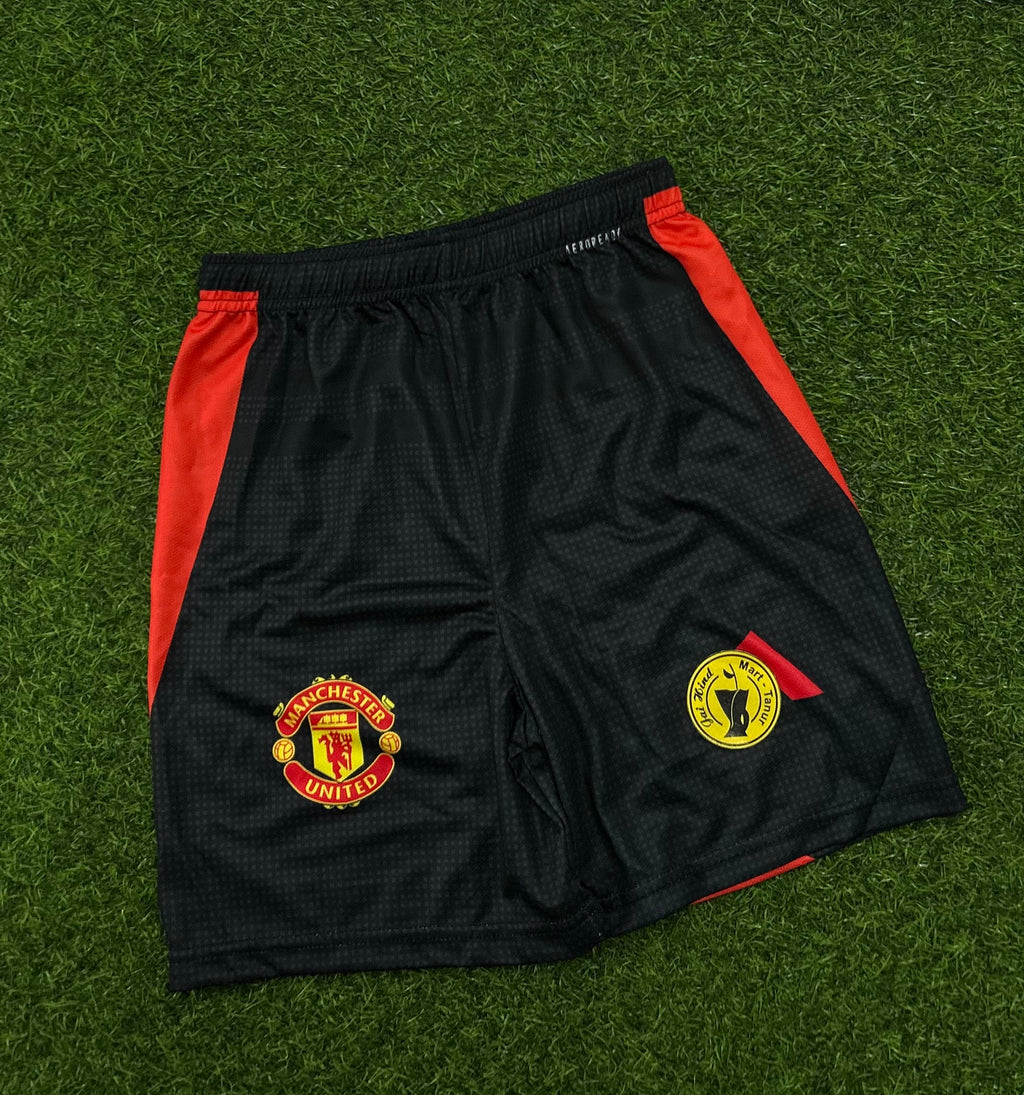 MAN UNITED SHORTS, DOTKNIT MATERIAL, FULL SUBLIMATION