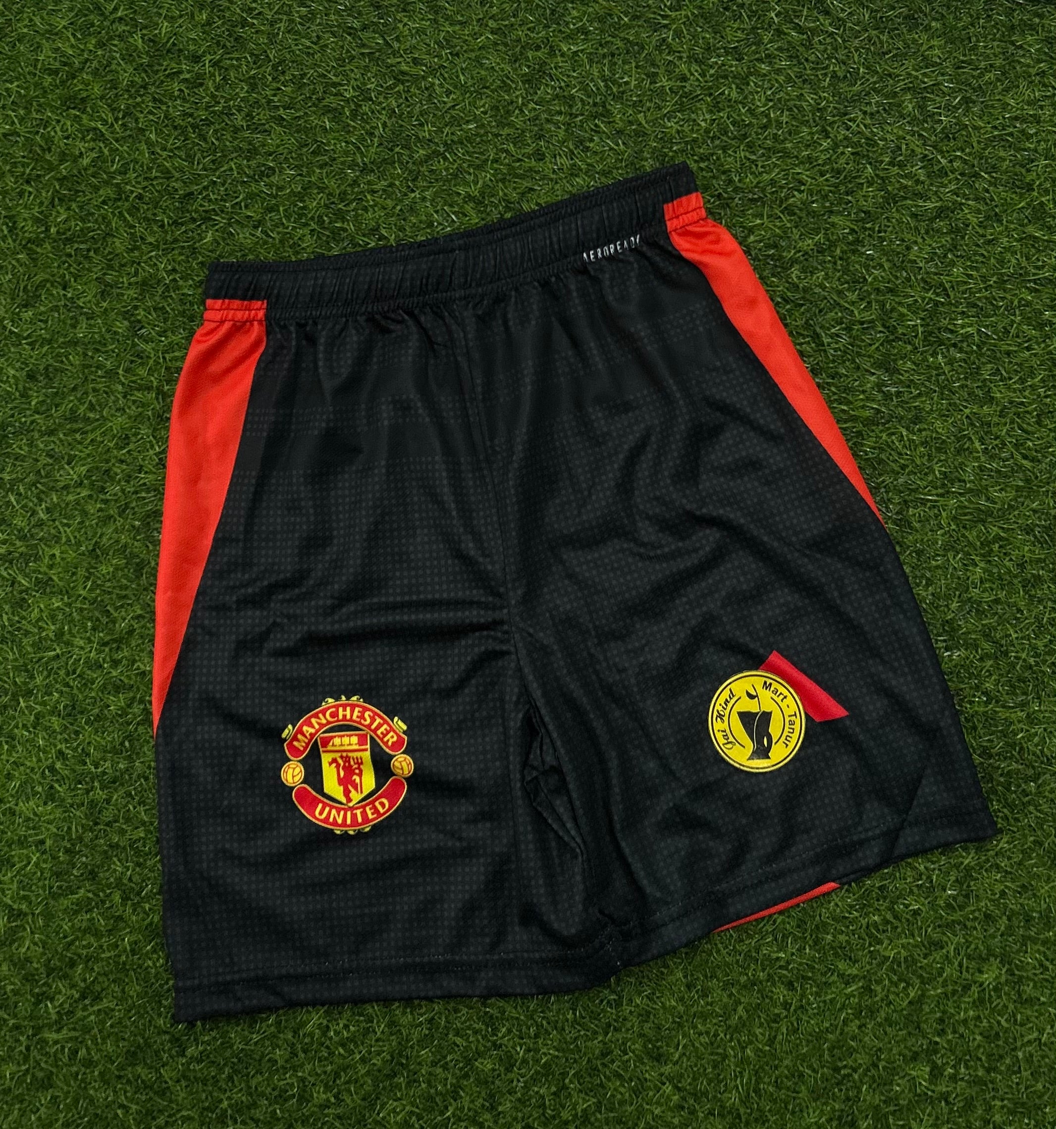 MAN UNITED SHORTS, DOTKNIT MATERIAL, FULL SUBLIMATION