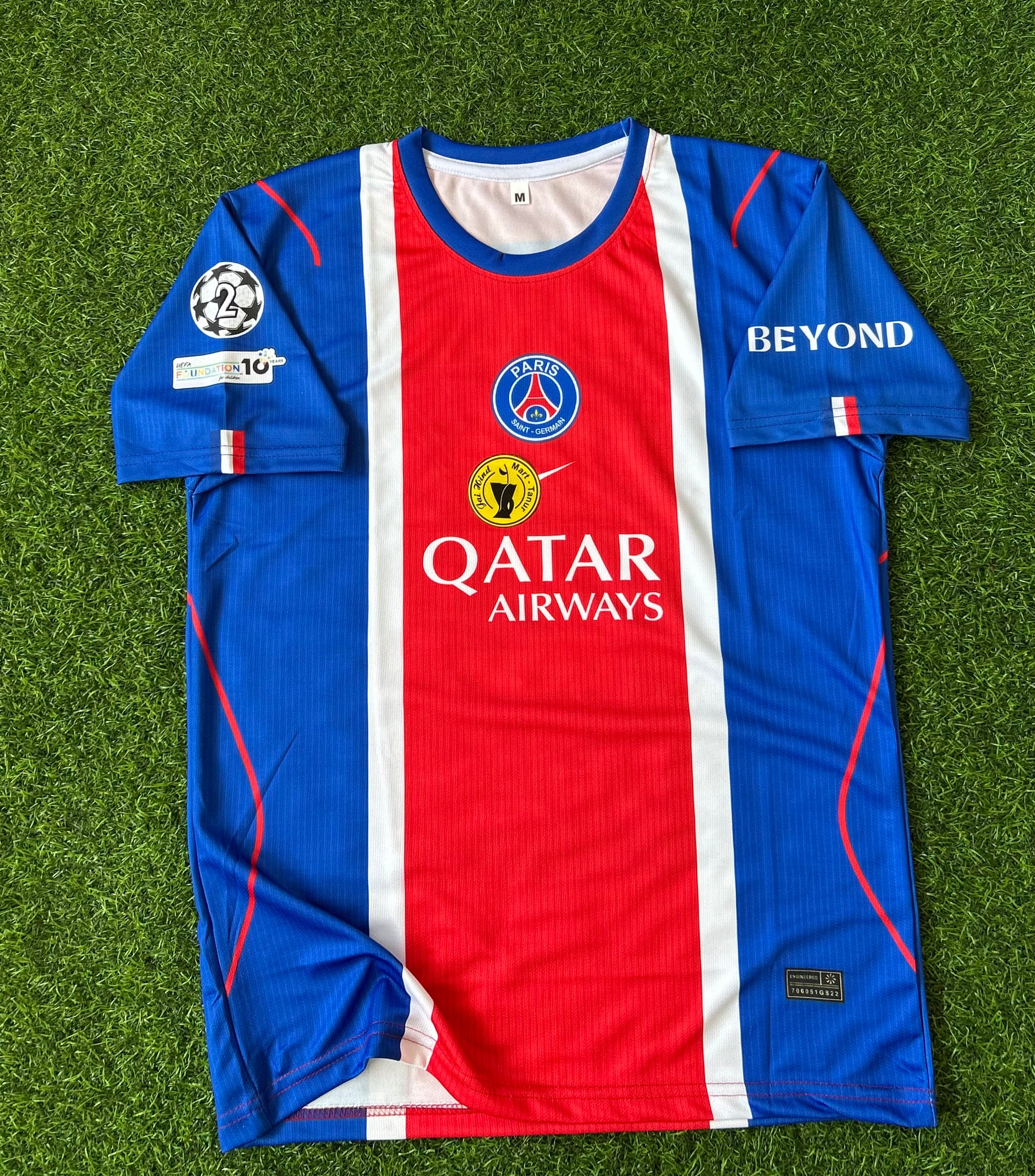 PSG 2026-27 SEASON HOME KIT, HALF SLEEVE SUBLIMATION