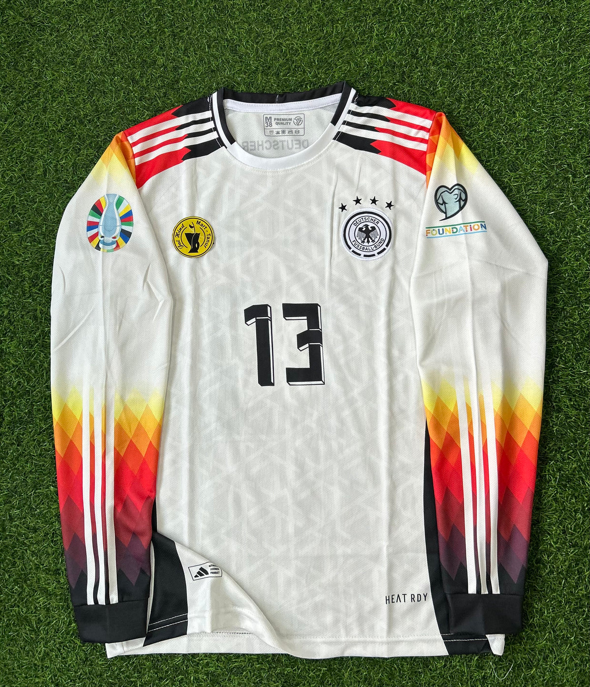 GERMANY 2024 HOME JERSEY, FULL SLEEVE EMBROIDERY
