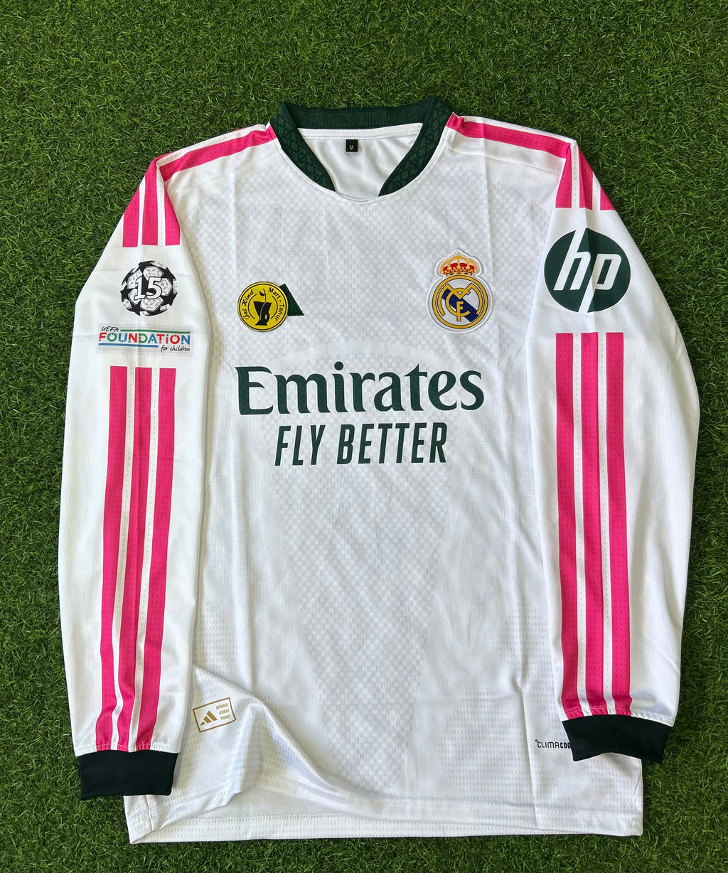 REAL MADRID 2026-27 SEASON HOME JERSEY, FULL SLEEVE EMBROIDERY
