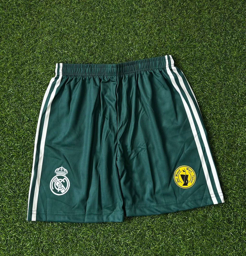 REAL MADRID 2026-27 SEASON AWAY JERSEY, HALF SLEEVE SUBLIMATION, JERSEY & SHORTS (KID SIZE)