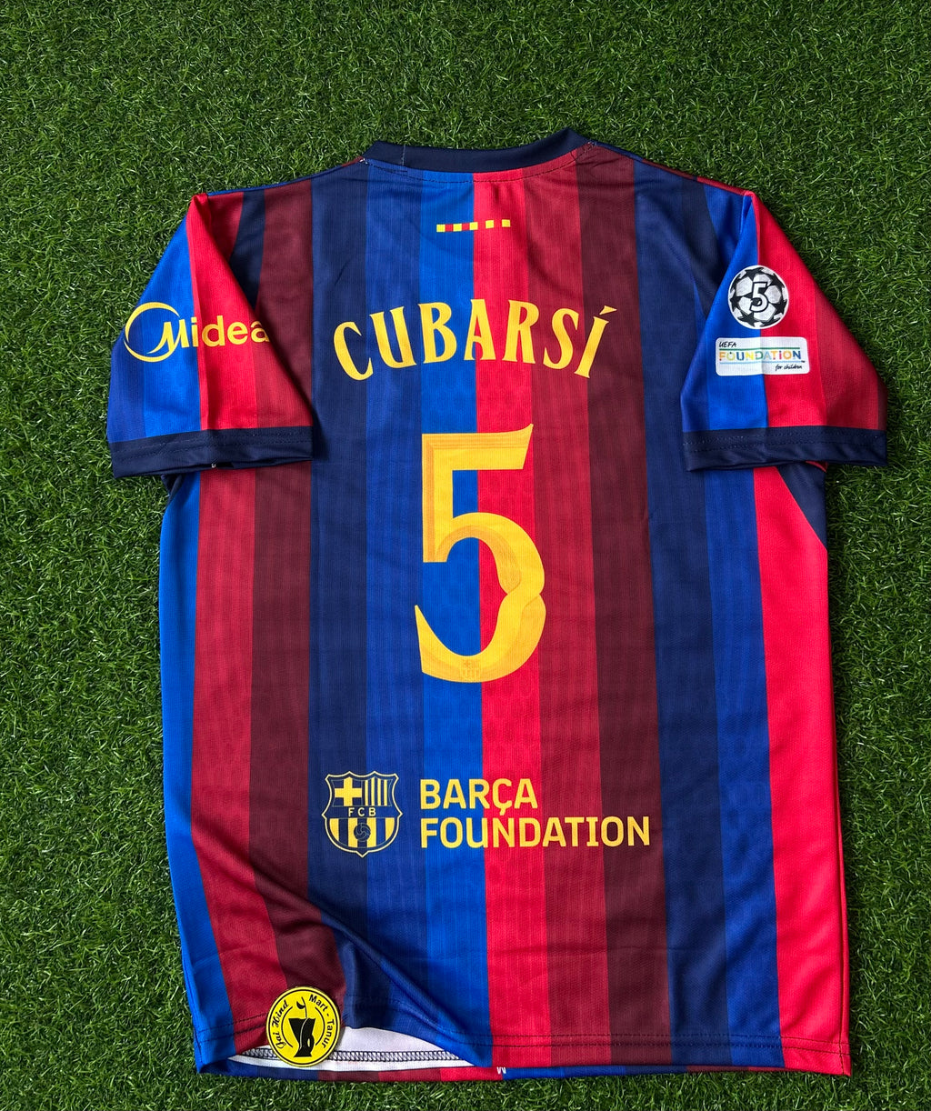 BARCELONA 2026-27 SEASON HOME JERSEY, HALF SLEEVE  EMBROIDERY