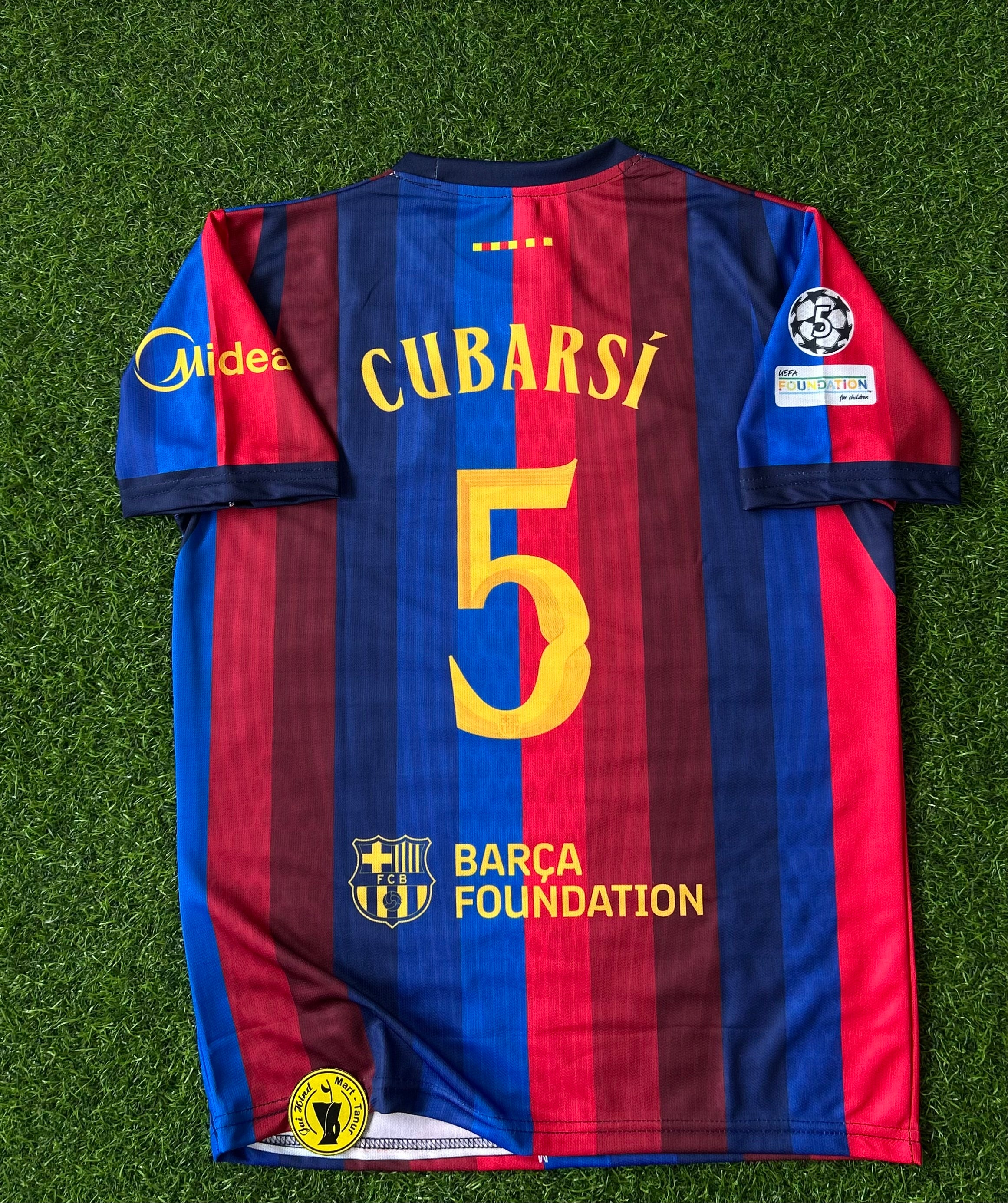 BARCELONA 2026-27 SEASON HOME JERSEY, HALF SLEEVE  EMBROIDERY