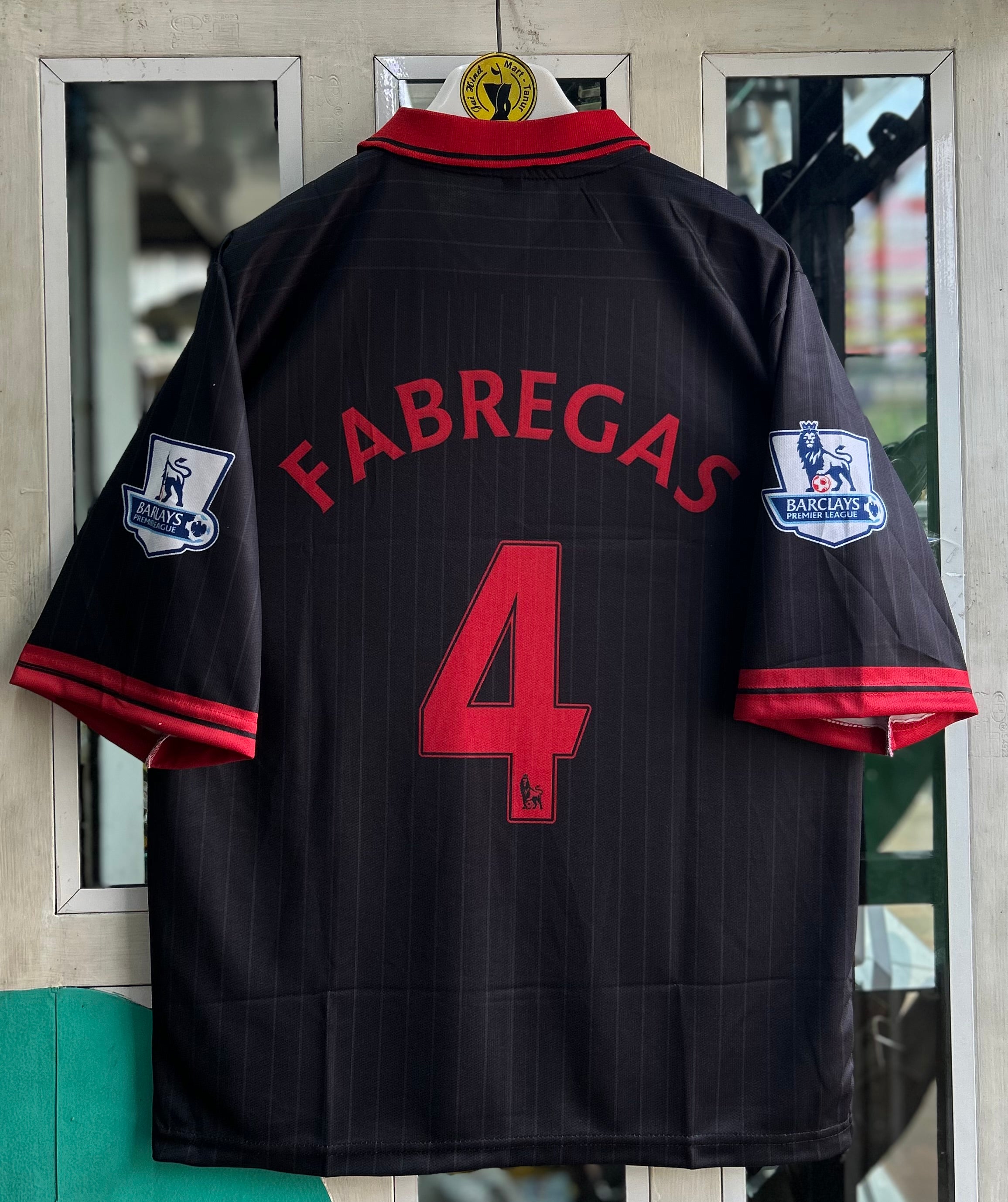 ARSENAL 2009-10 SPECIAL EDITION JERSEY, FIVE SLEEVE POLO EMBROIDERY