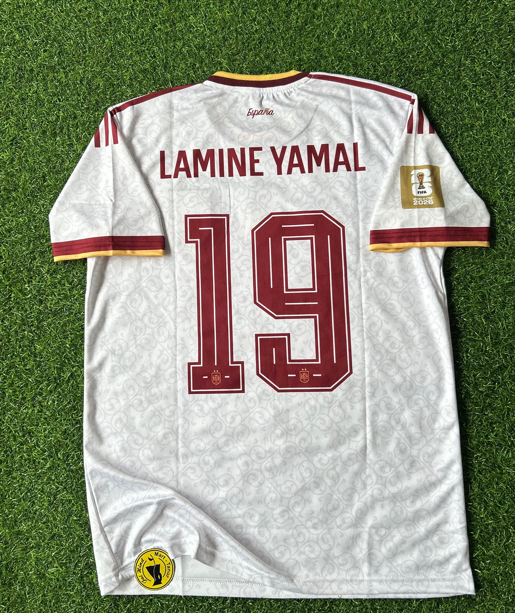 SPAIN 2026 AWAY JERSEY, HALF SLEEVE EMBROIDERY
