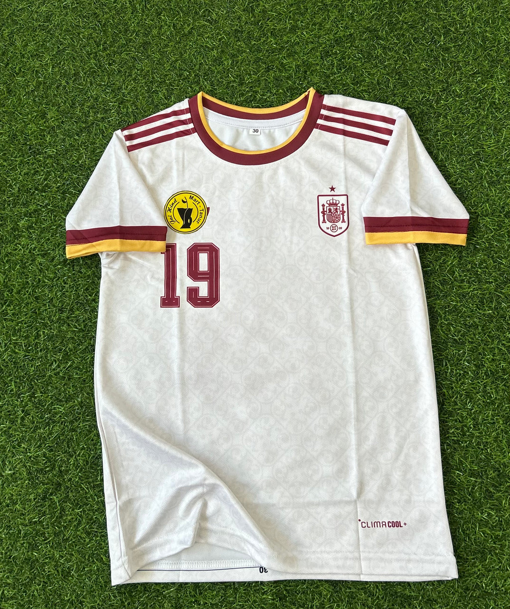 SPAIN 2026 WORLD CUP AWAY KIT, HALF SLEEVE SUBLIMATION (KID SIZE)