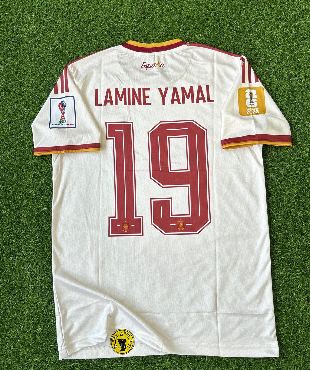 SPAIN 2026 AWAY JERSEY, HALF SLEEVE EMBROIDERY