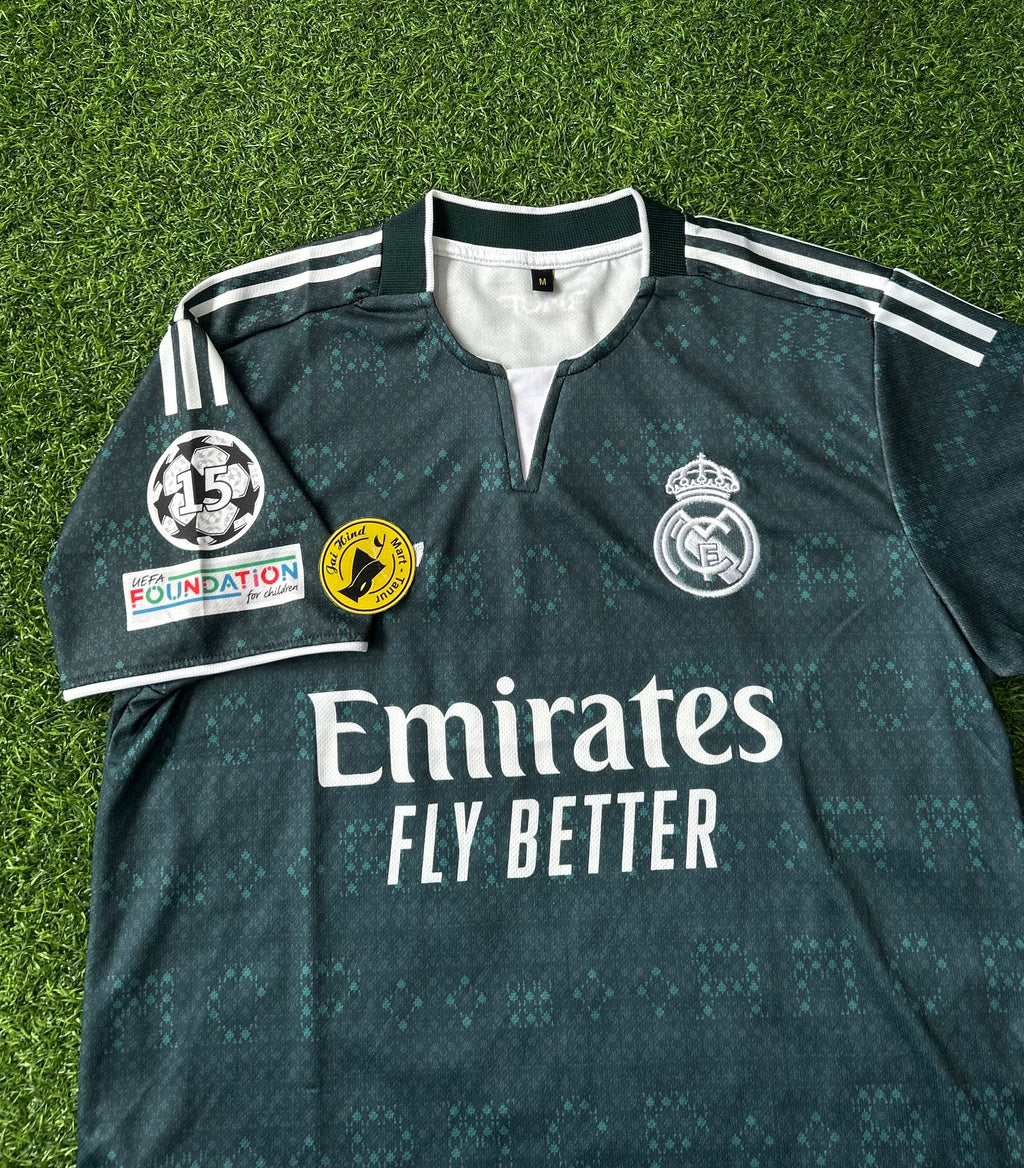 REAL MADRID 2026-27 SEASON AWAY JERSEY, HALF SLEEVE  EMBROIDERY