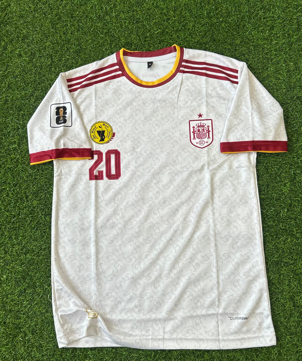 SPAIN 2026 WORLD CUP AWAY KIT, HALF SLEEVE SUBLIMATION