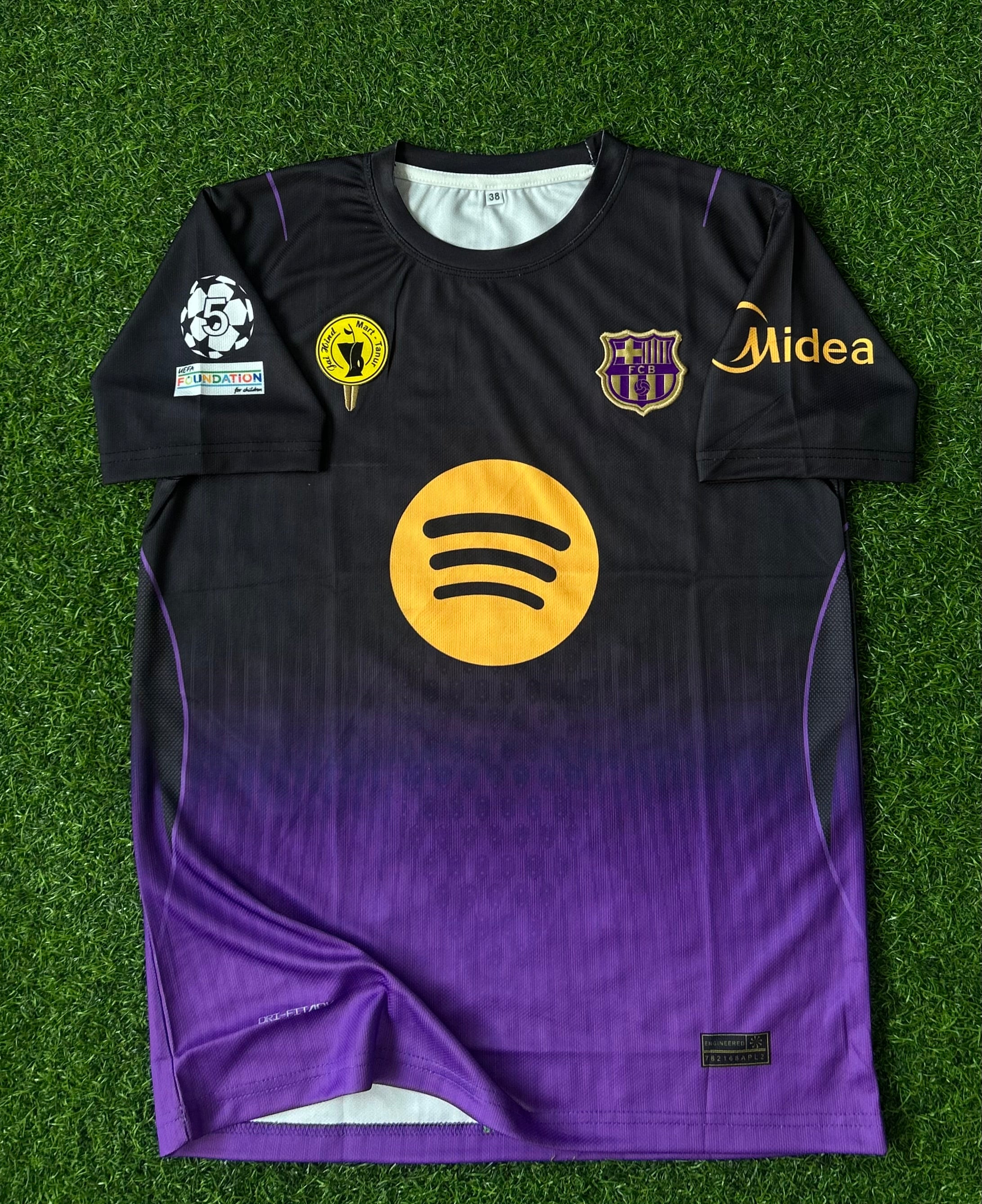 BARCELONA 2026-27 SEASON AWAY JERSEY, HALF SLEEVE EMBROIDERY