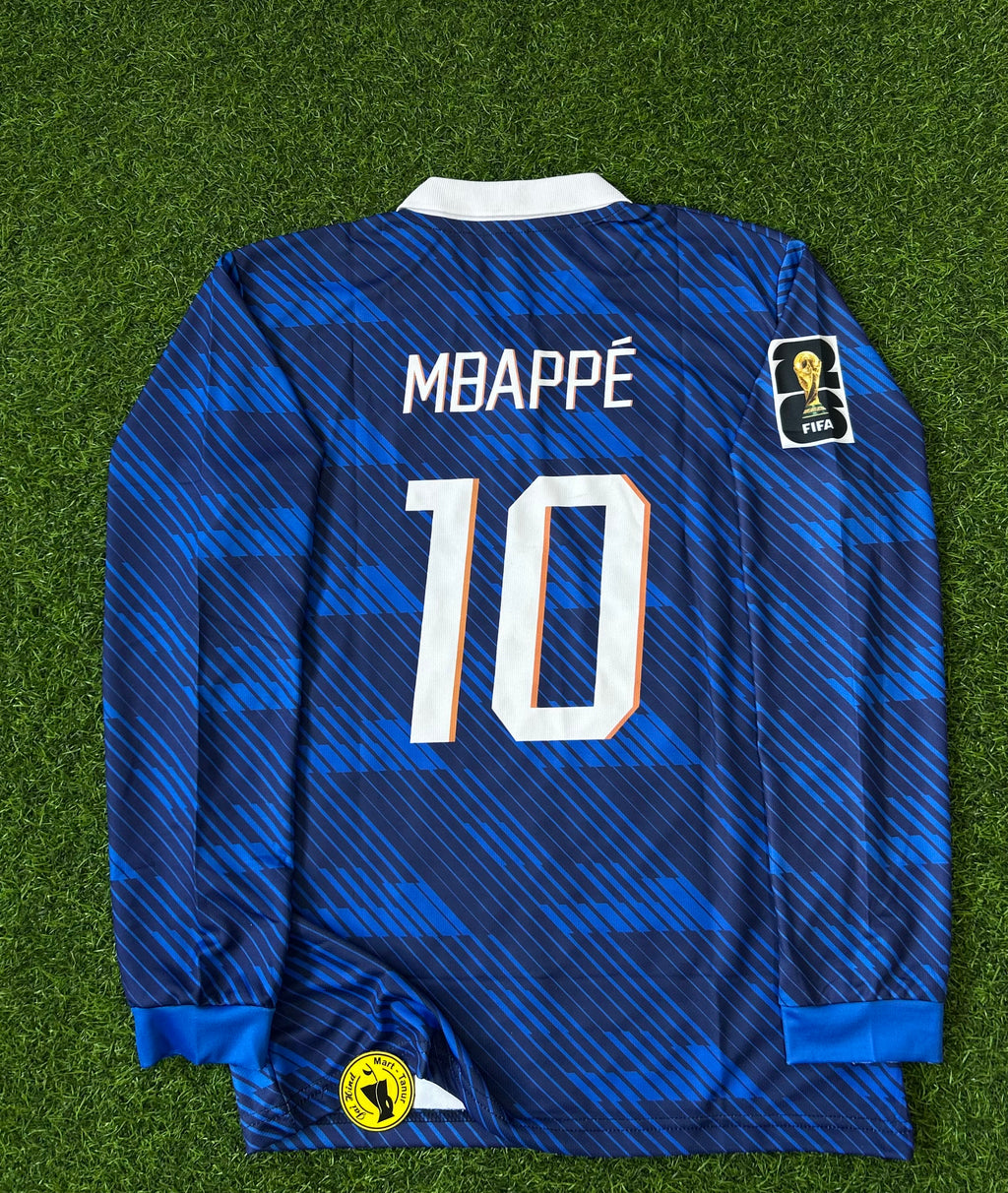 FRANCE 2026 WORLD CUP HOME KIT, FULL SLEEVE  POLO  SUBLIMATION