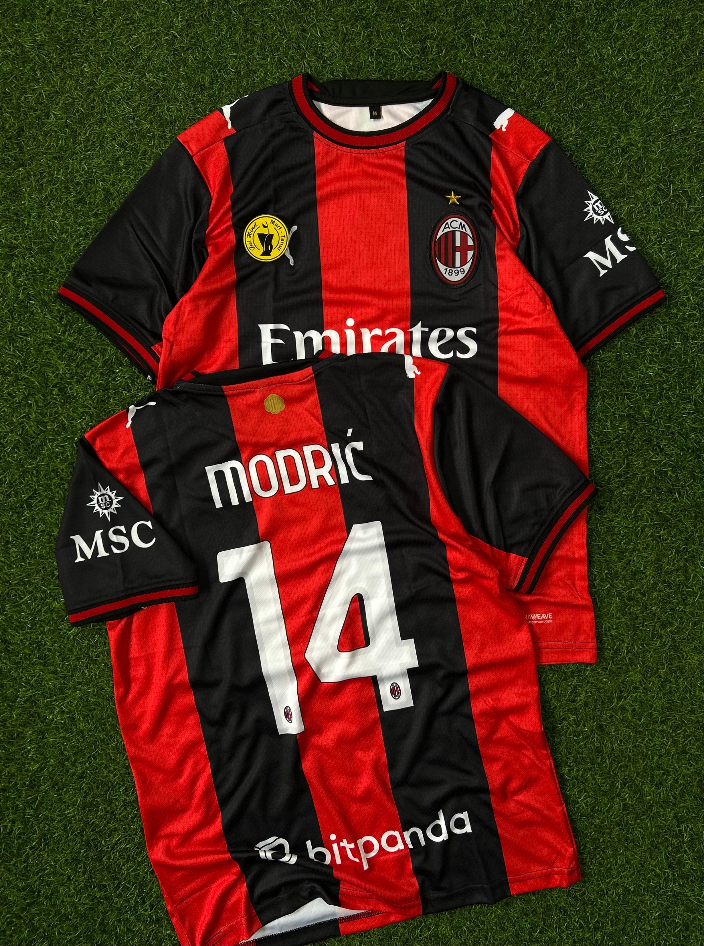 AC MILAN 2026-27 HOME JERSEY, HALF SLEEVE  EMBROIDERY