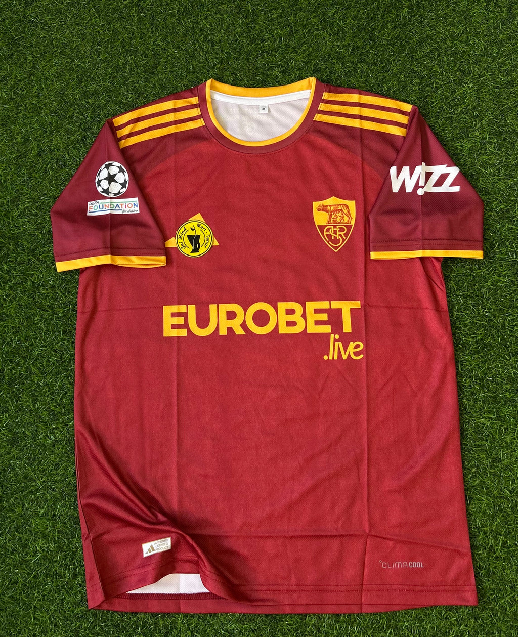 AS ROMA 2026-27 SEASON HOME JERSEY, HALF SLEEVE SUBLIMATION