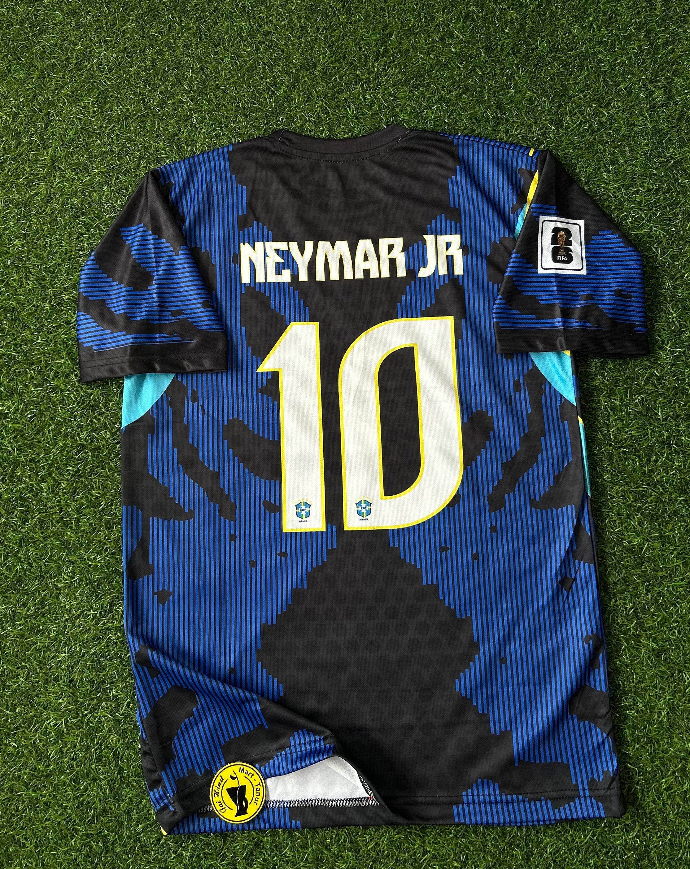 BRAZIL 2026 WORLD CUP AWAY KIT, HALF SLEEVE EMBROIDERY – JAIHIND
