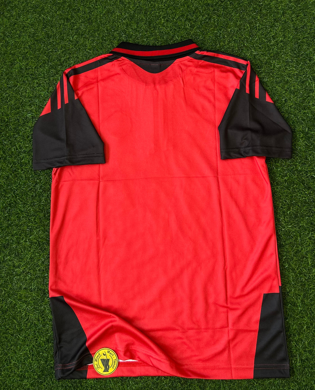 MAN UNITED 2026-27 SEASON TRAINING TIRO JERSEY, HALF SLEEVE POLO EMBROIDERY