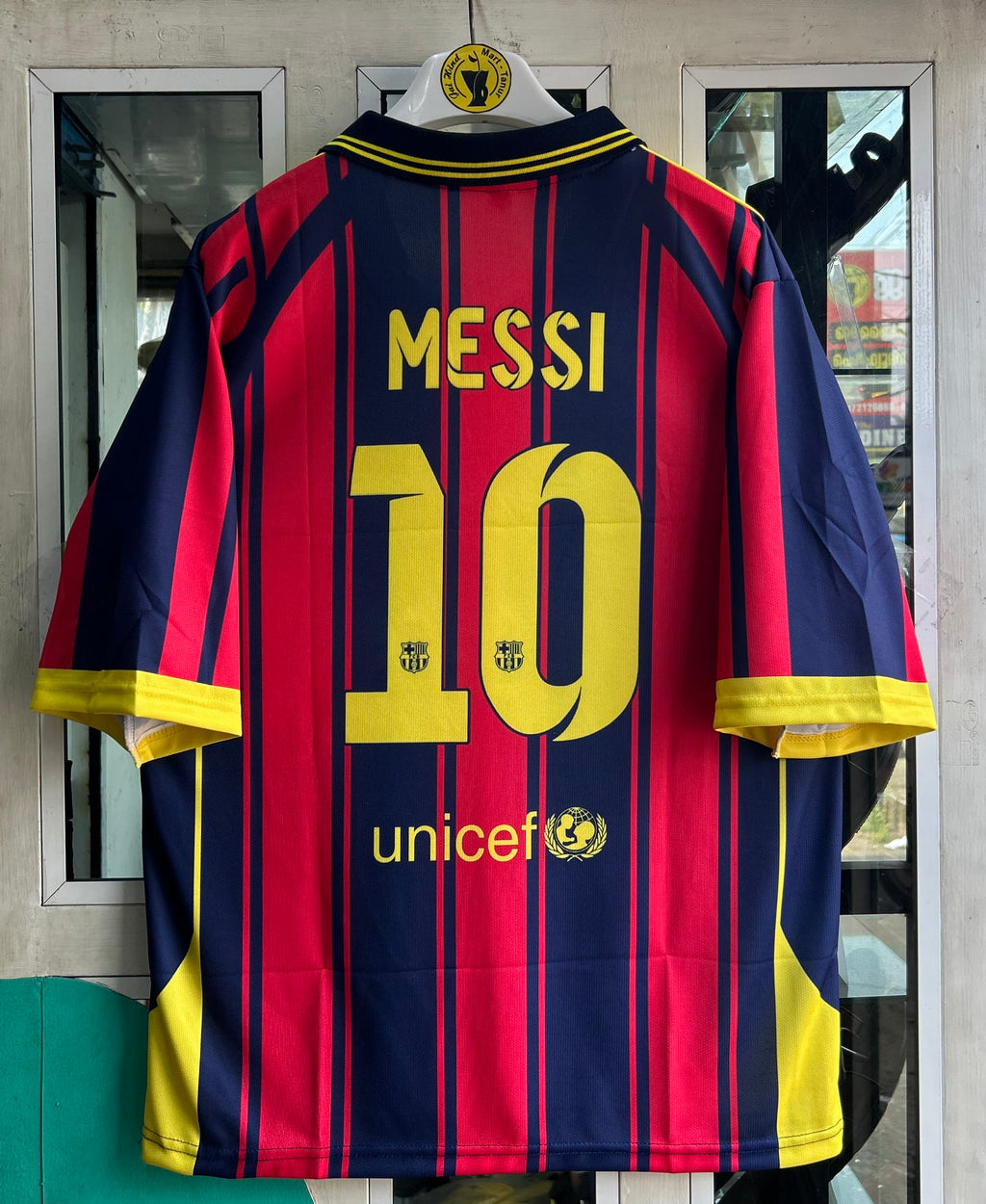 BARCELONA SPECIAL EDITION JERSEY, FIVE SLEEVE  POLO  SUBLIMATION
