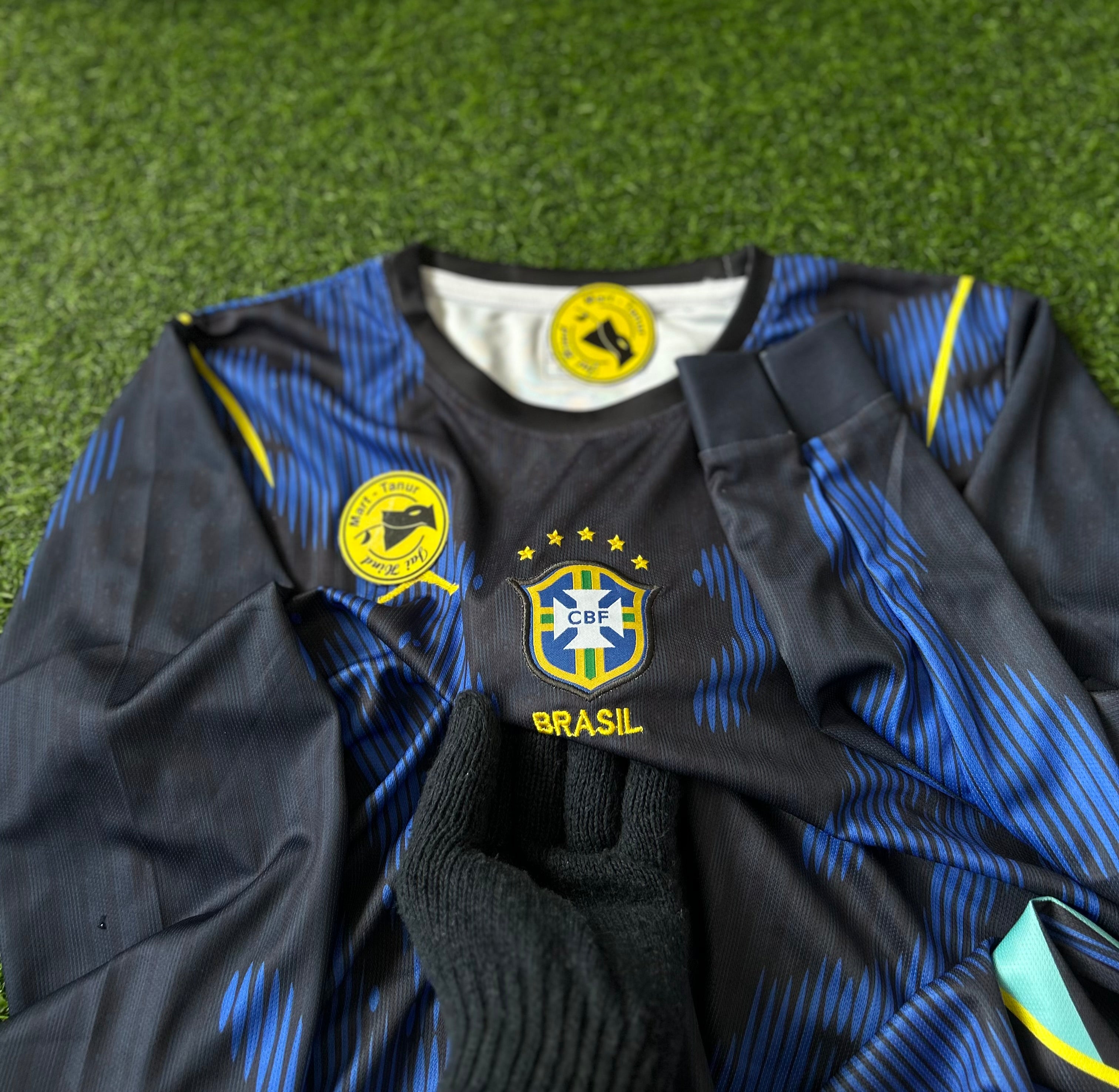 BRAZIL 2026 WORLD CUP AWAY KIT, FULL SLEEVE EMBROIDERY