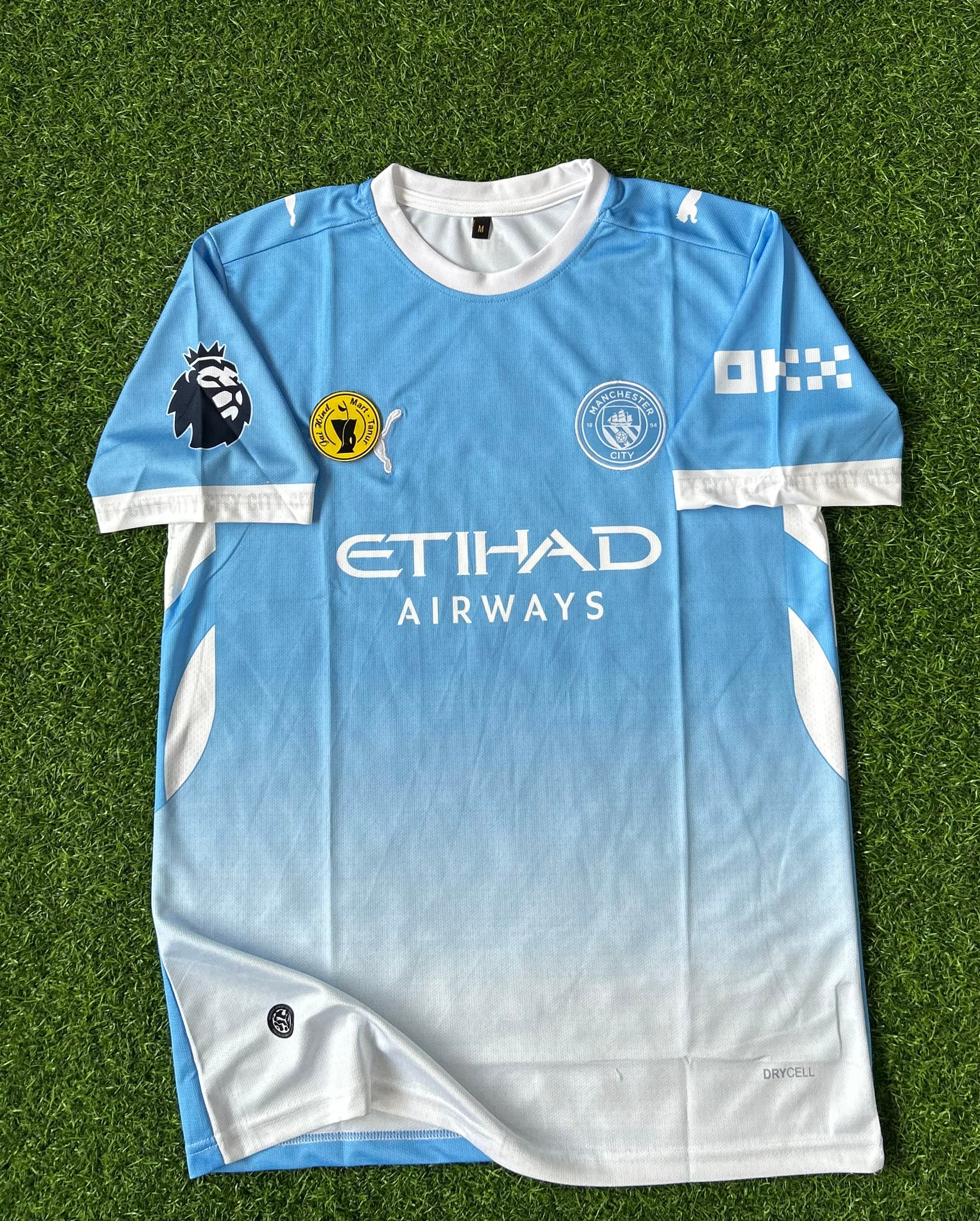 MAN CITY 2026-27 SEASON HOME JERSEY, HALF SLEEVE EMBROIDERY