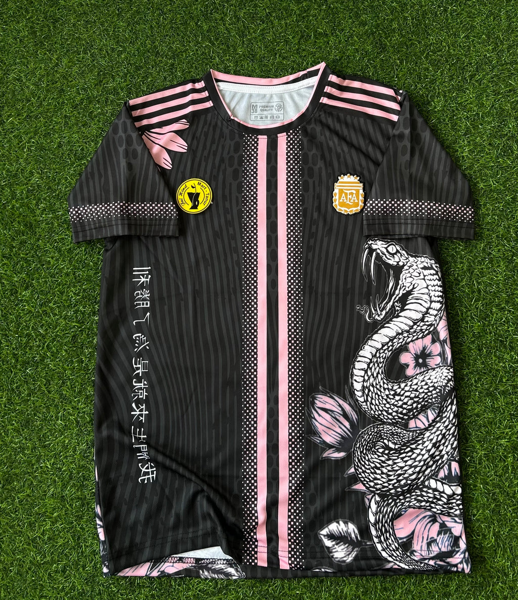 ARGENTINA BLACK COBRA SPECIAL EDITION KIT, HALF SLEEVE EMBROIDERY