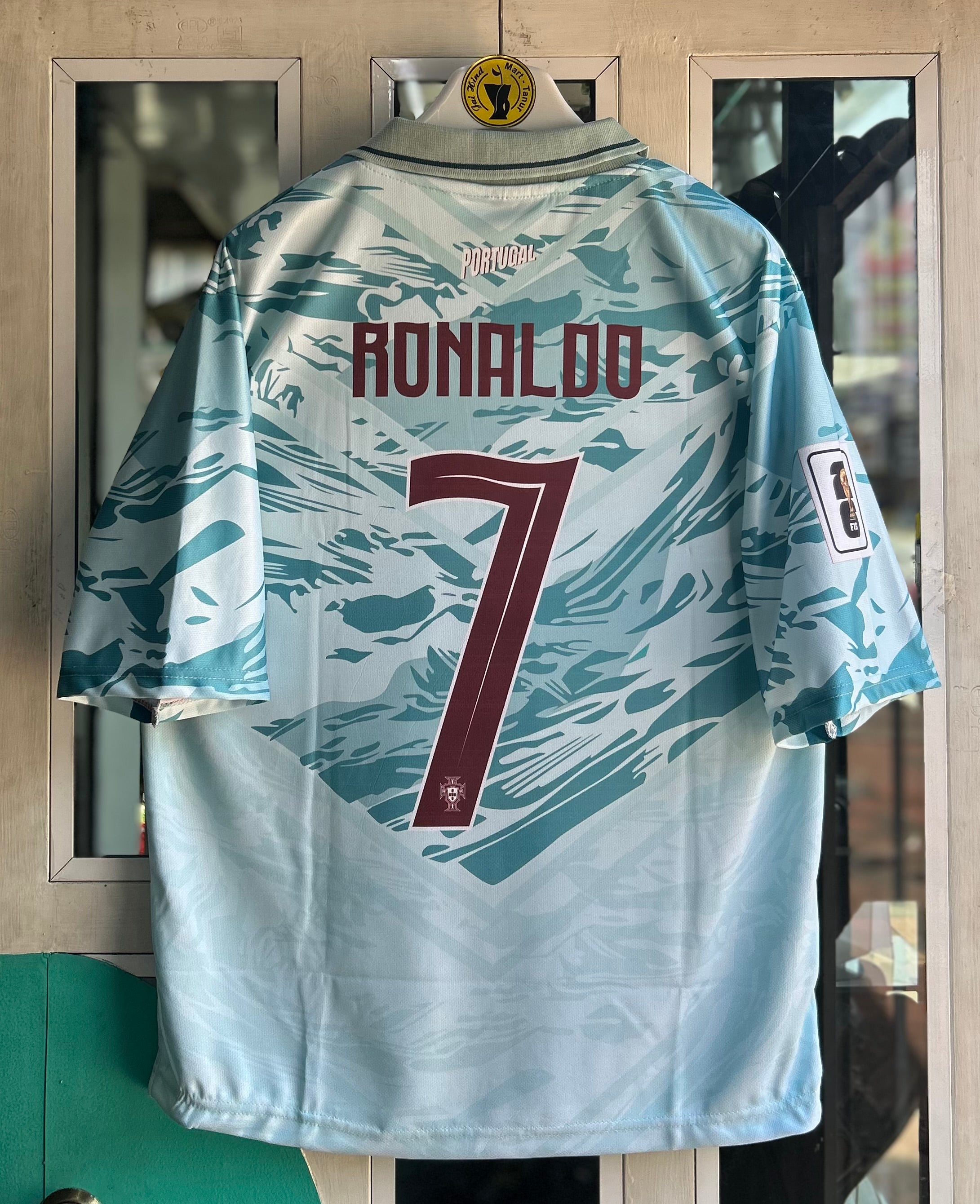 PORTUGAL 2026 WORLD CUP AWAY KIT, POLO FIVE SLEEVE SUBLIMATION