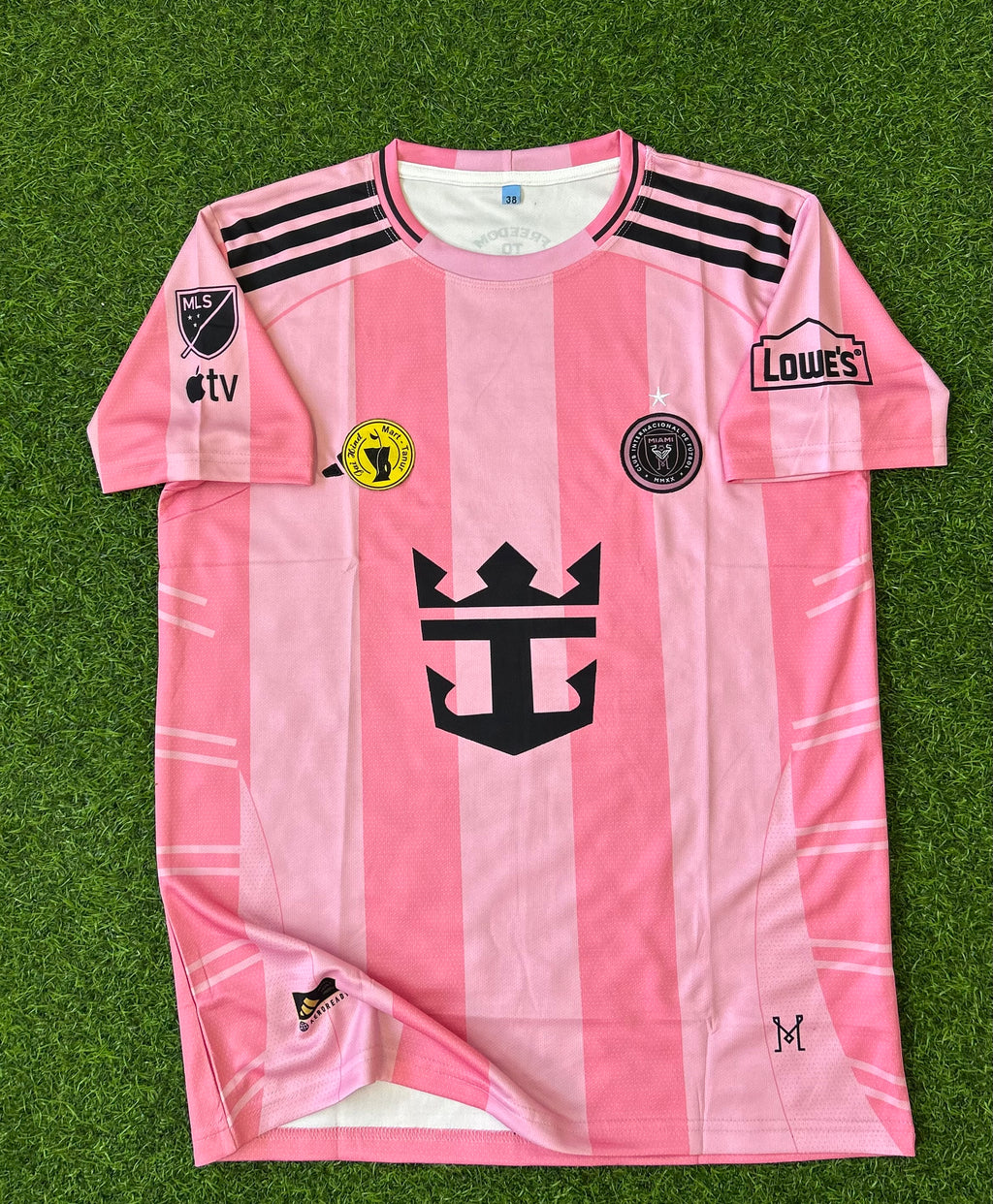 INTER MIAMI 2026-27 SEASON HOME JERSEY, HALF SLEEVE EMBROIDERY