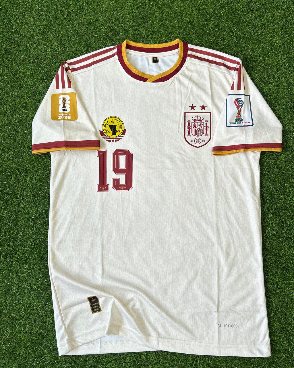 SPAIN 2026 AWAY JERSEY, HALF SLEEVE EMBROIDERY