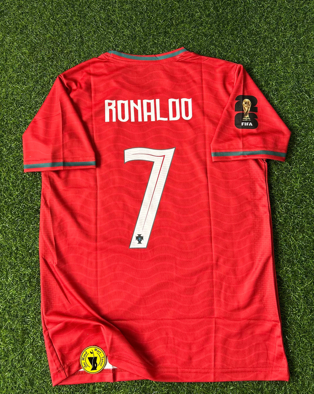 PORTUGAL 2026 WORLD CUP HOME KIT, HALF SLEEVE EMBROIDERY