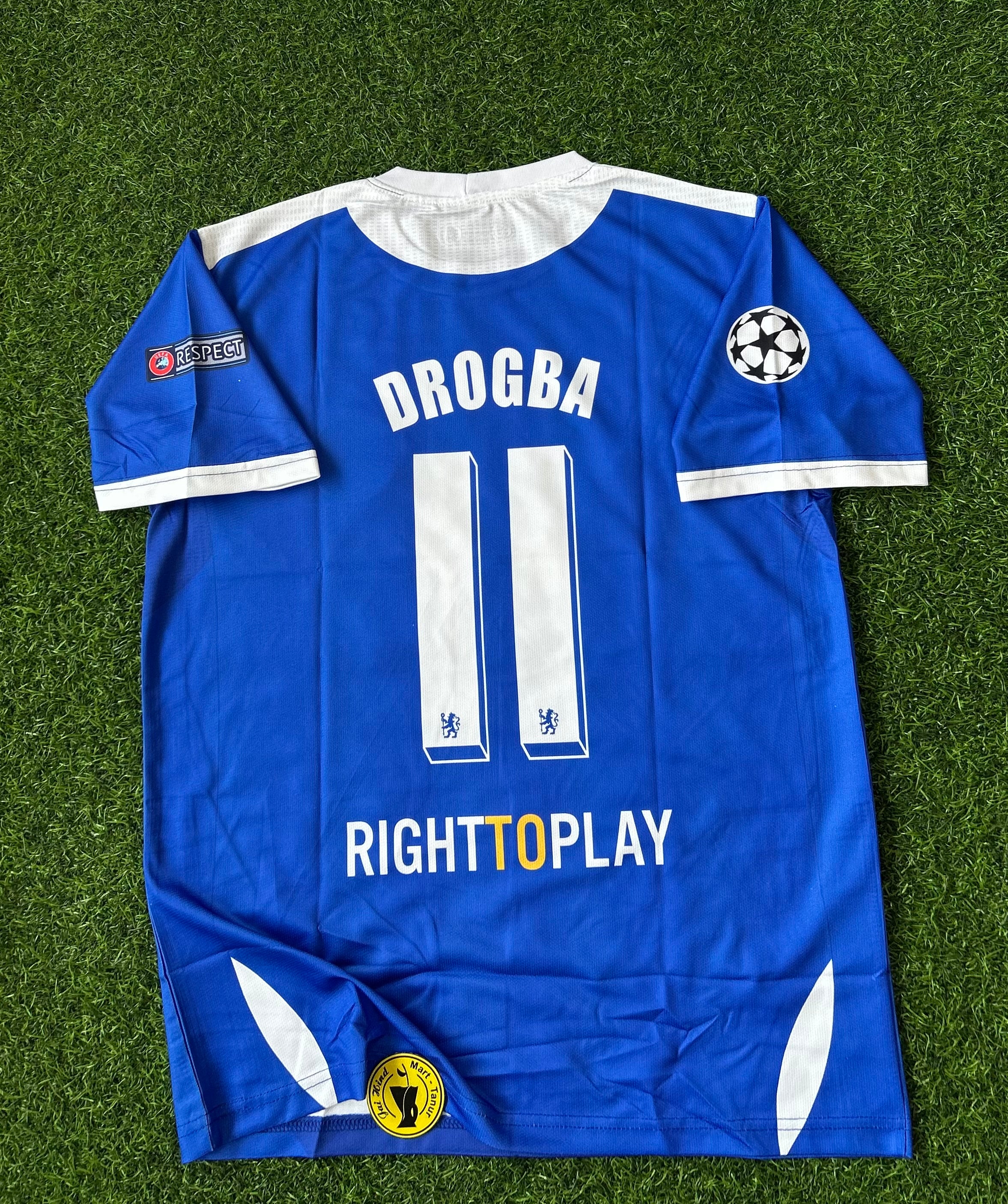 CHELSEA 2011-12 HOME KIT, HALF SLEEVE EMBROIDERY
