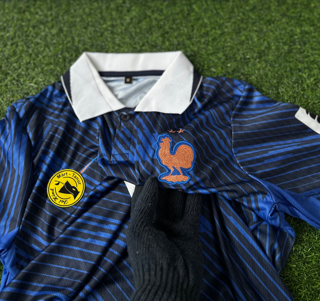 FRANCE 2026 WORLD CUP HOME KIT, HALF SLEEVE EMBROIDERY